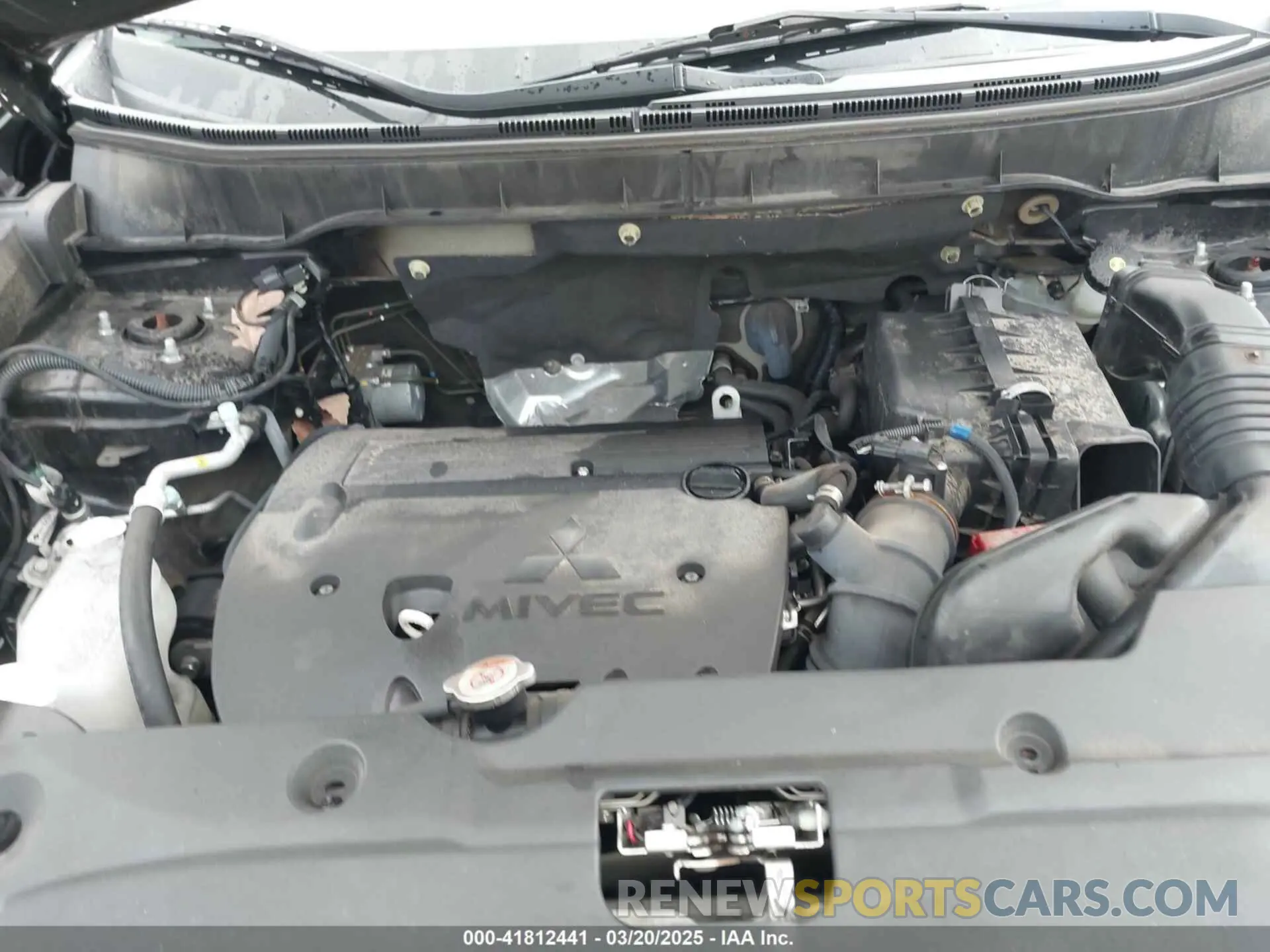 10 Photograph of a damaged car JA4AP3AU0KU023173 MITSUBISHI OUTLANDER SPORT 2019