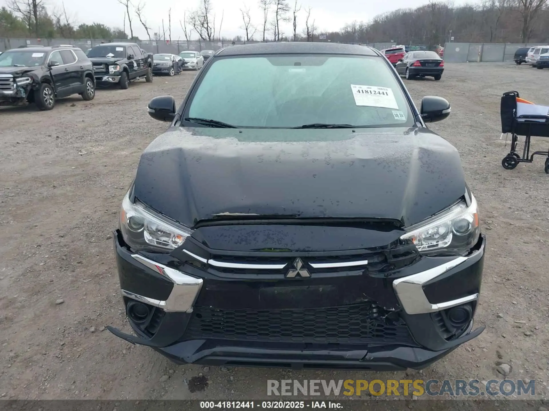12 Photograph of a damaged car JA4AP3AU0KU023173 MITSUBISHI OUTLANDER SPORT 2019