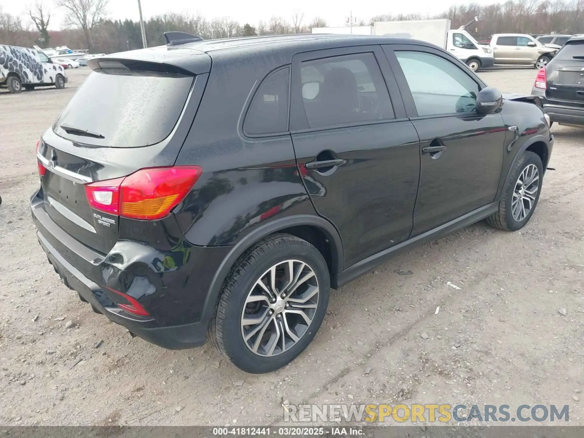 4 Photograph of a damaged car JA4AP3AU0KU023173 MITSUBISHI OUTLANDER SPORT 2019