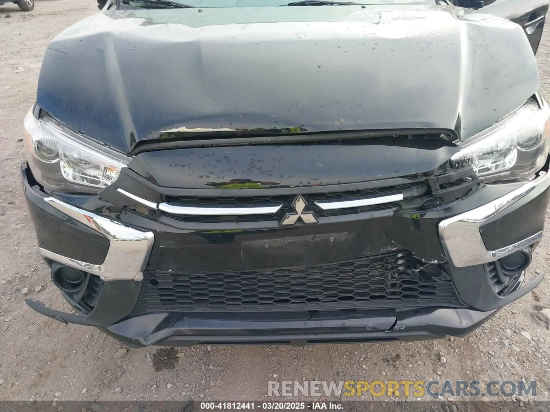 6 Photograph of a damaged car JA4AP3AU0KU023173 MITSUBISHI OUTLANDER SPORT 2019