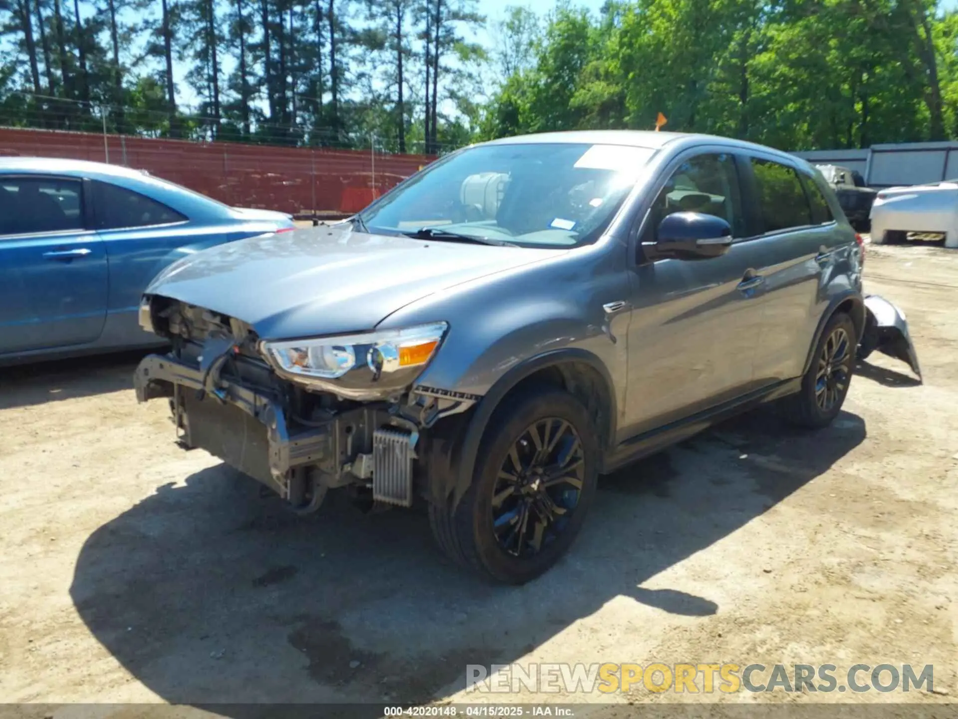 2 Photograph of a damaged car JA4AP3AU0KU027160 MITSUBISHI OUTLANDER SPORT 2019