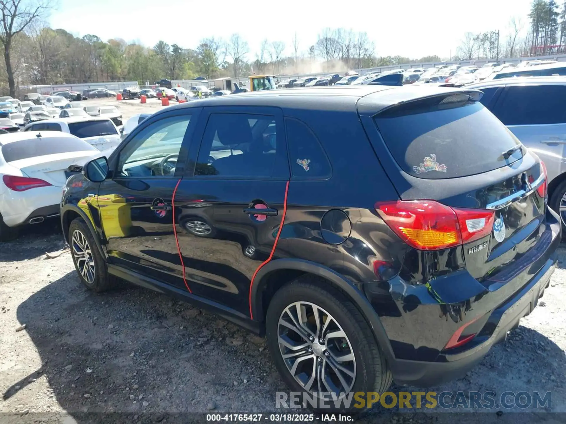 14 Photograph of a damaged car JA4AP3AU0KU028521 MITSUBISHI OUTLANDER SPORT 2019
