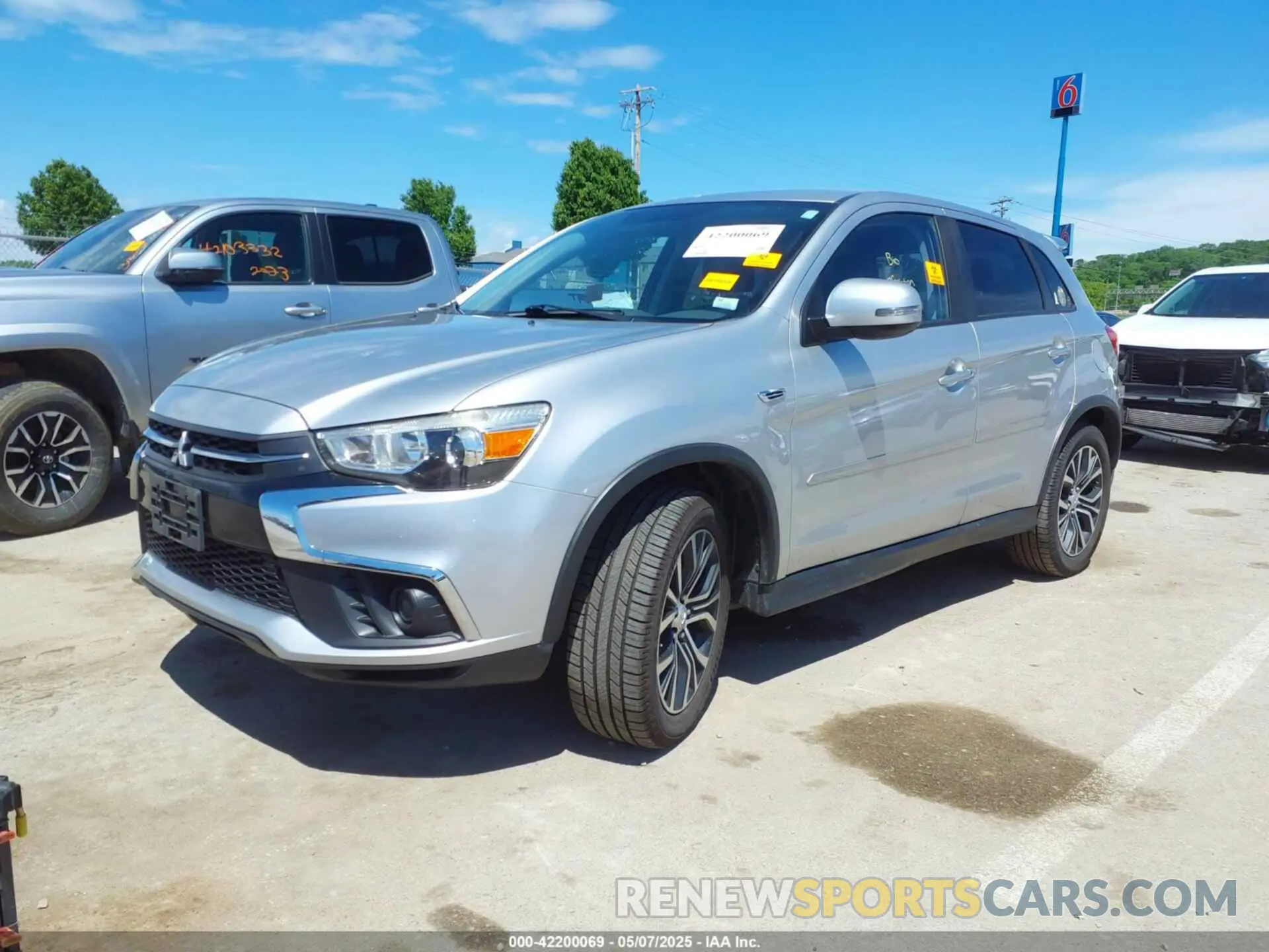 2 Photograph of a damaged car JA4AP3AU0KU033072 MITSUBISHI OUTLANDER SPORT 2019