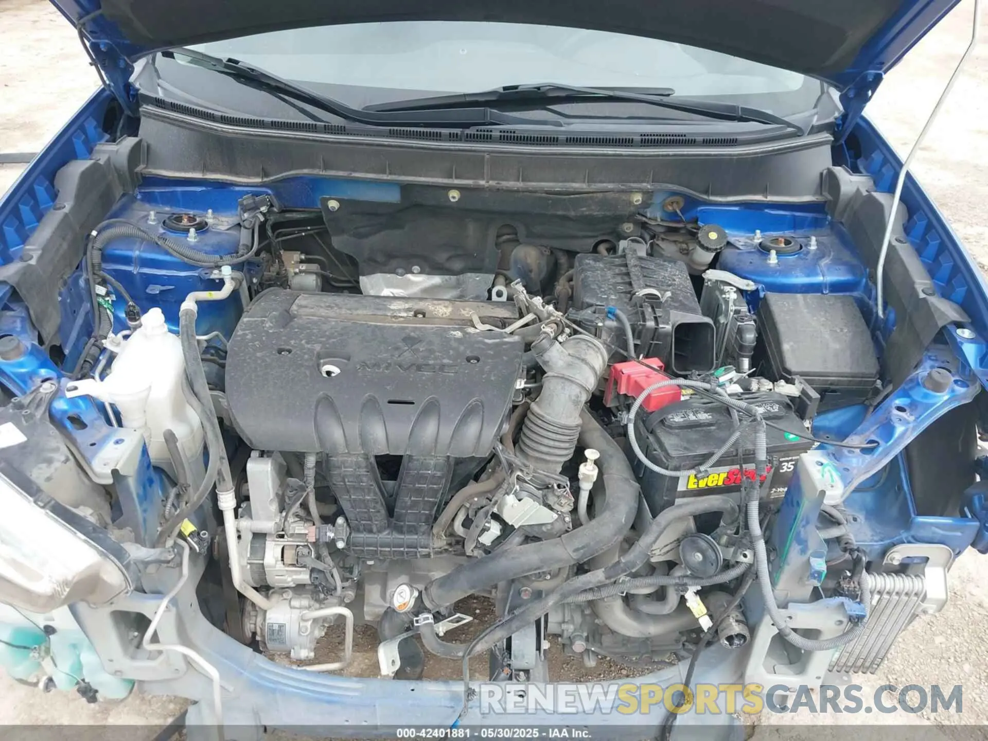 10 Photograph of a damaged car JA4AP3AU1KU018886 MITSUBISHI OUTLANDER SPORT 2019