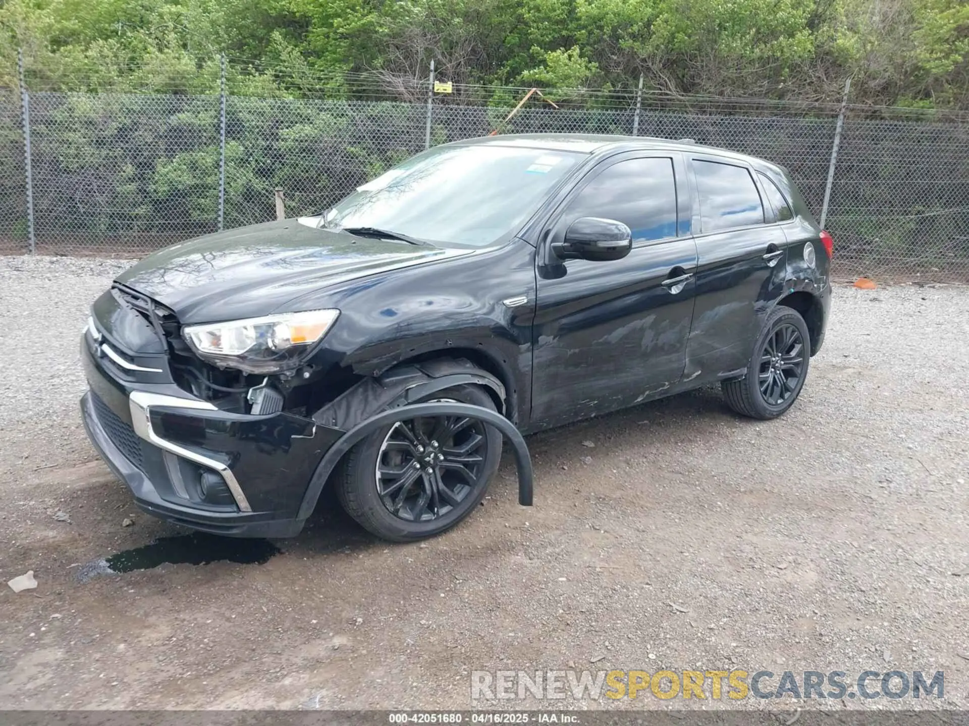2 Photograph of a damaged car JA4AP3AU2KU012515 MITSUBISHI OUTLANDER SPORT 2019