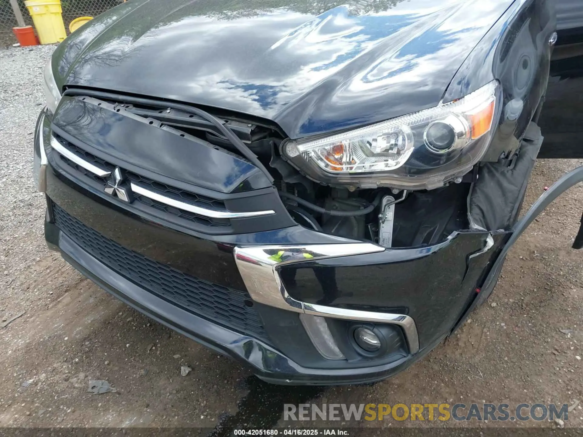 6 Photograph of a damaged car JA4AP3AU2KU012515 MITSUBISHI OUTLANDER SPORT 2019
