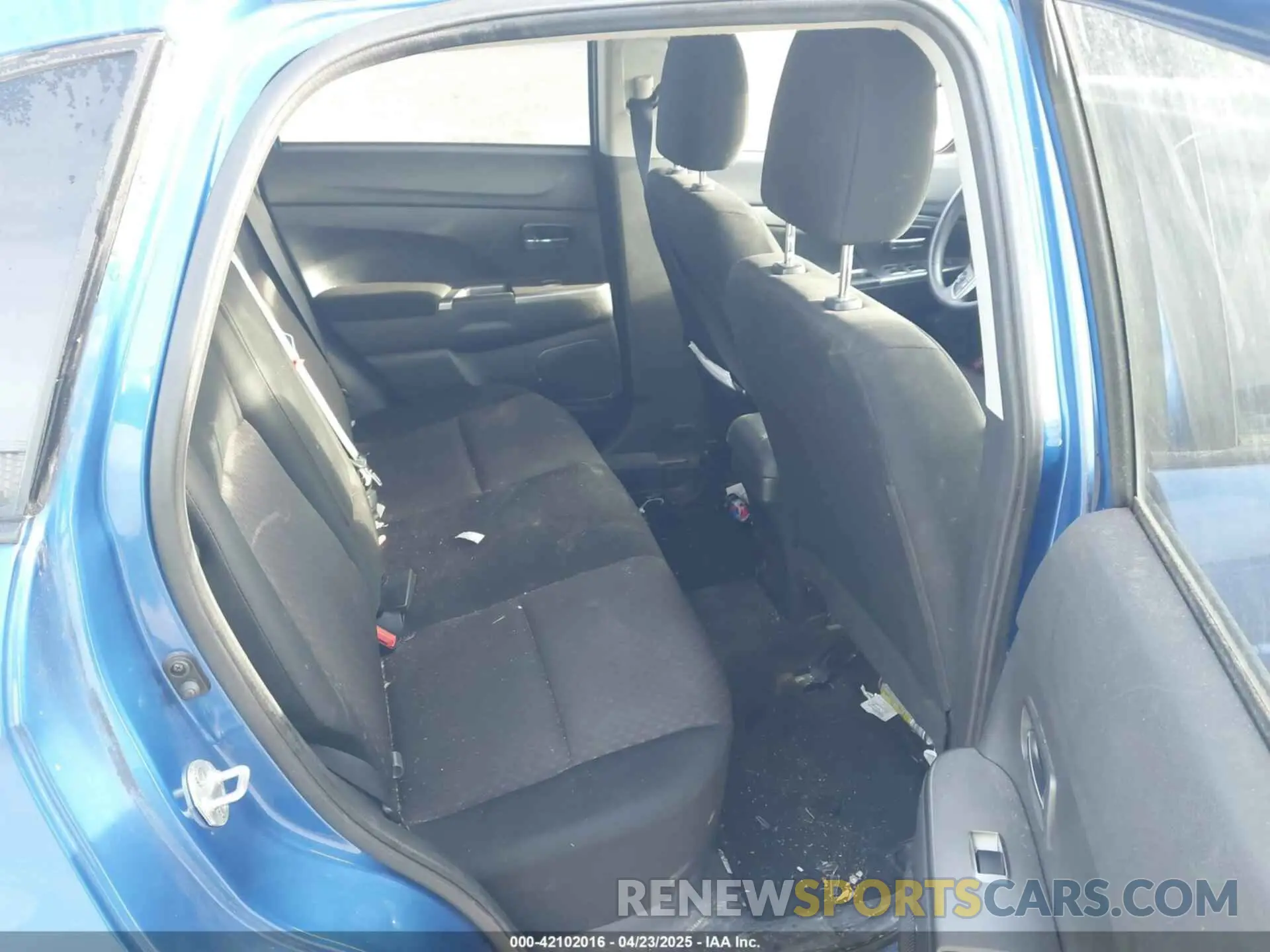 8 Photograph of a damaged car JA4AP3AU2KU018380 MITSUBISHI OUTLANDER SPORT 2019