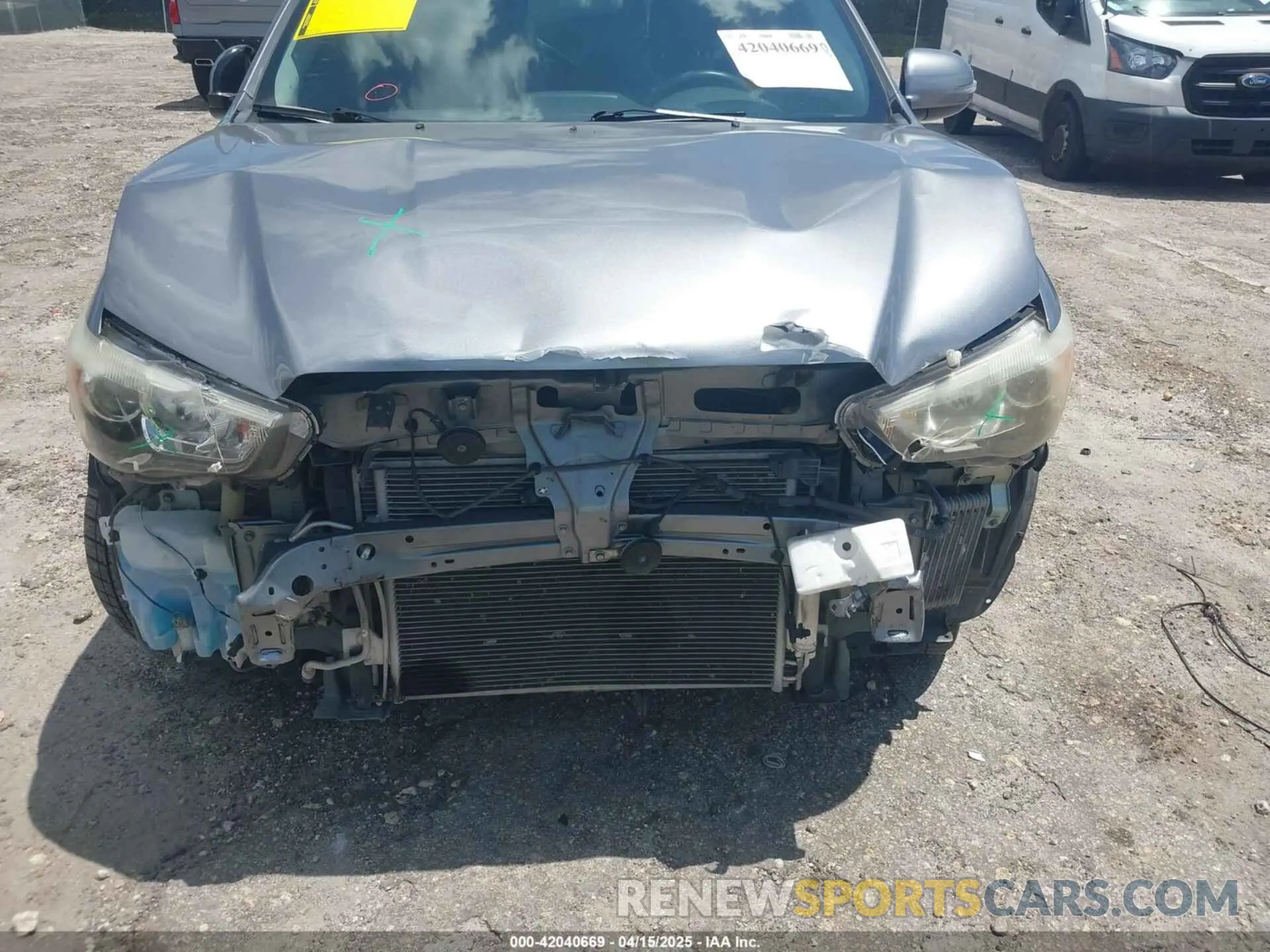 6 Photograph of a damaged car JA4AP3AU3KU013236 MITSUBISHI OUTLANDER SPORT 2019