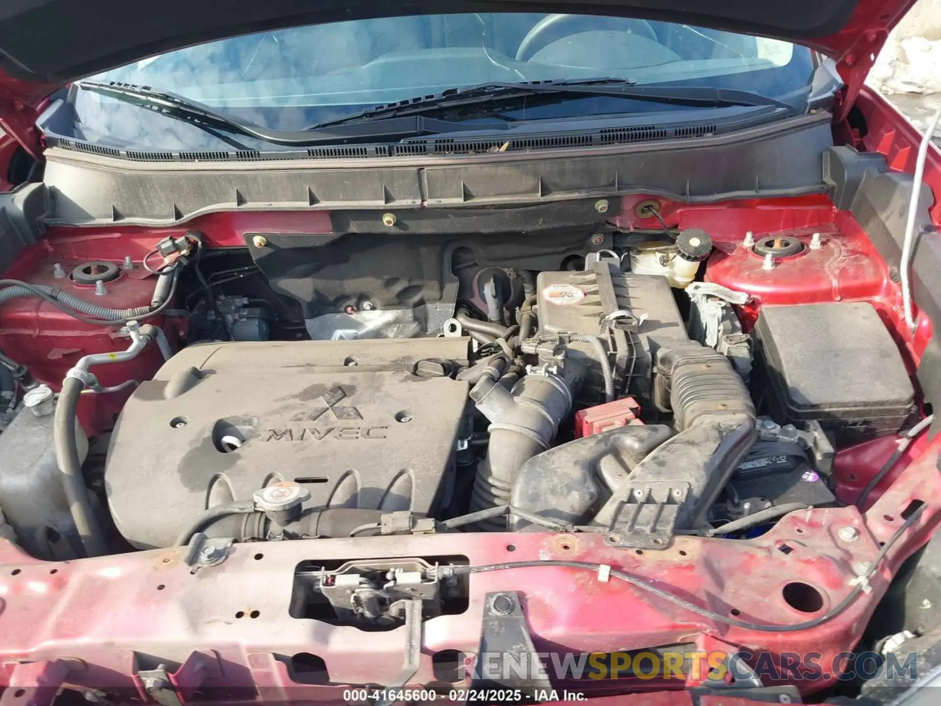 10 Photograph of a damaged car JA4AP3AU3KU018453 MITSUBISHI OUTLANDER SPORT 2019