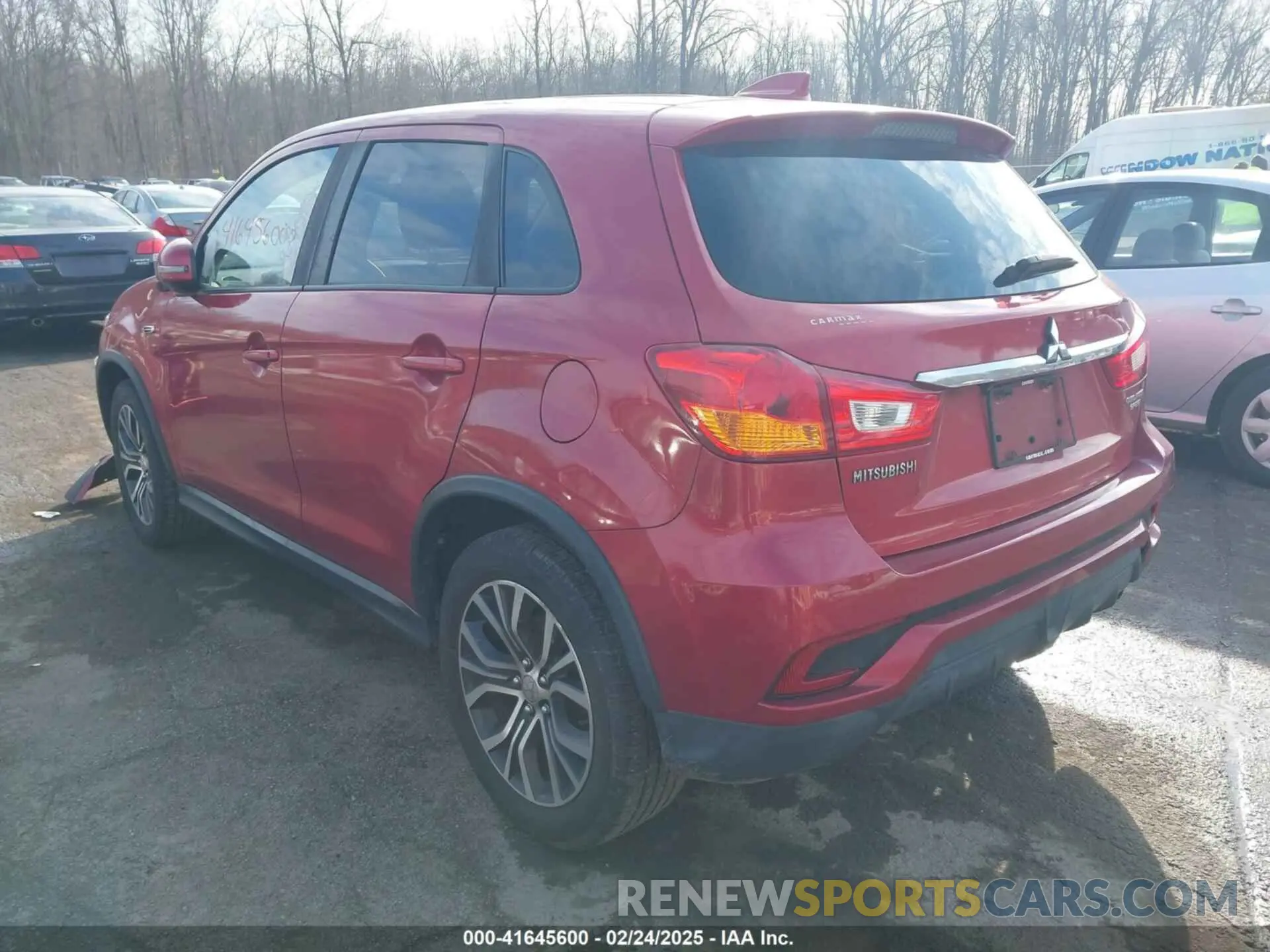 3 Photograph of a damaged car JA4AP3AU3KU018453 MITSUBISHI OUTLANDER SPORT 2019