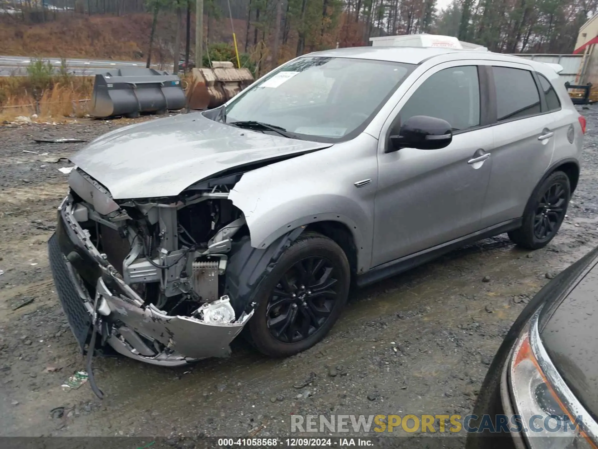 2 Photograph of a damaged car JA4AP3AU3KU020798 MITSUBISHI OUTLANDER SPORT 2019