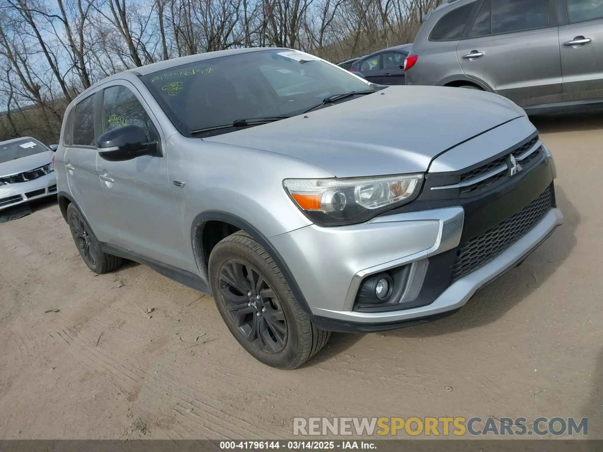 1 Photograph of a damaged car JA4AP3AU3KU025497 MITSUBISHI OUTLANDER SPORT 2019