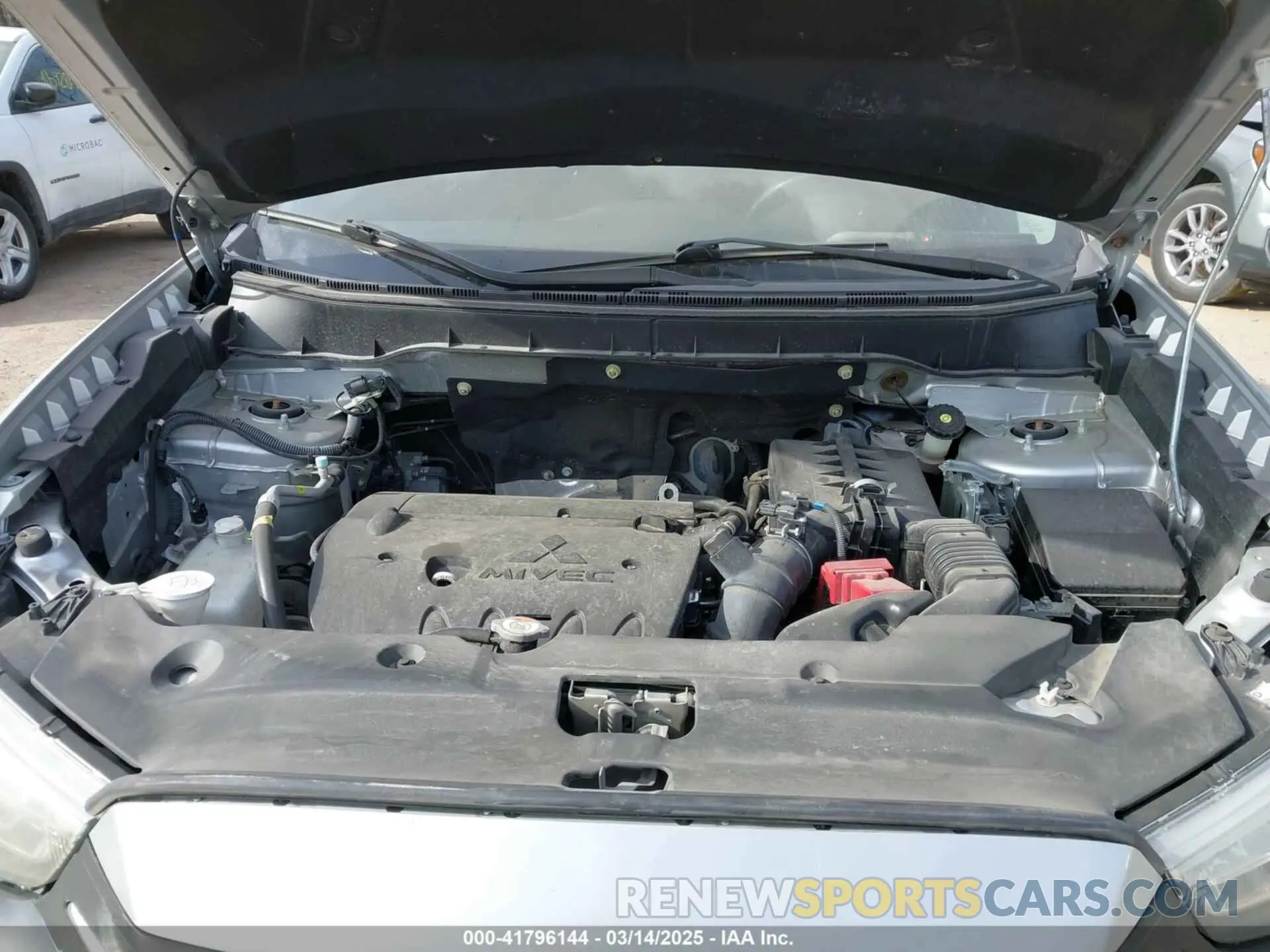 10 Photograph of a damaged car JA4AP3AU3KU025497 MITSUBISHI OUTLANDER SPORT 2019