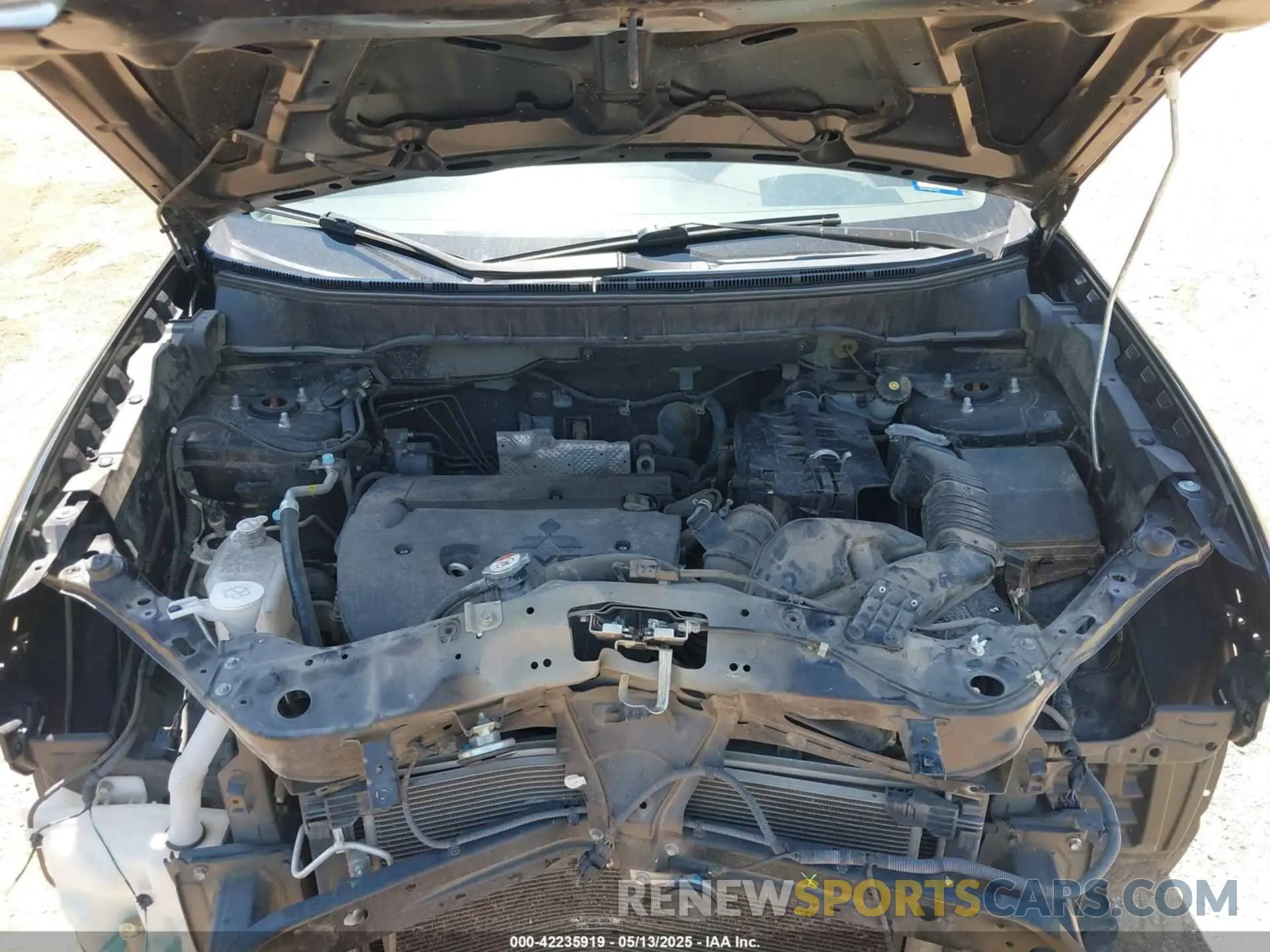 10 Photograph of a damaged car JA4AP3AU3KU027654 MITSUBISHI OUTLANDER SPORT 2019