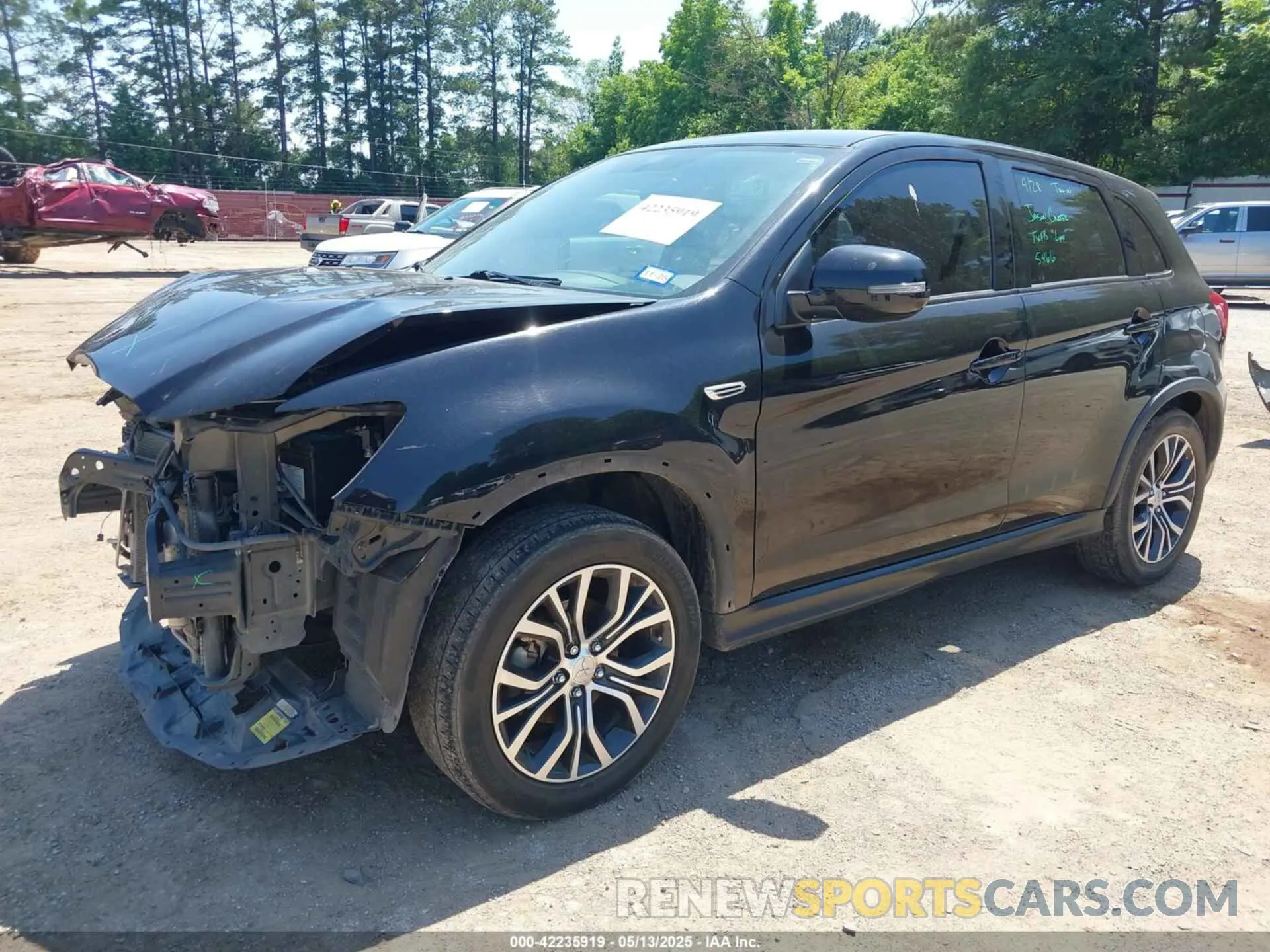 2 Photograph of a damaged car JA4AP3AU3KU027654 MITSUBISHI OUTLANDER SPORT 2019