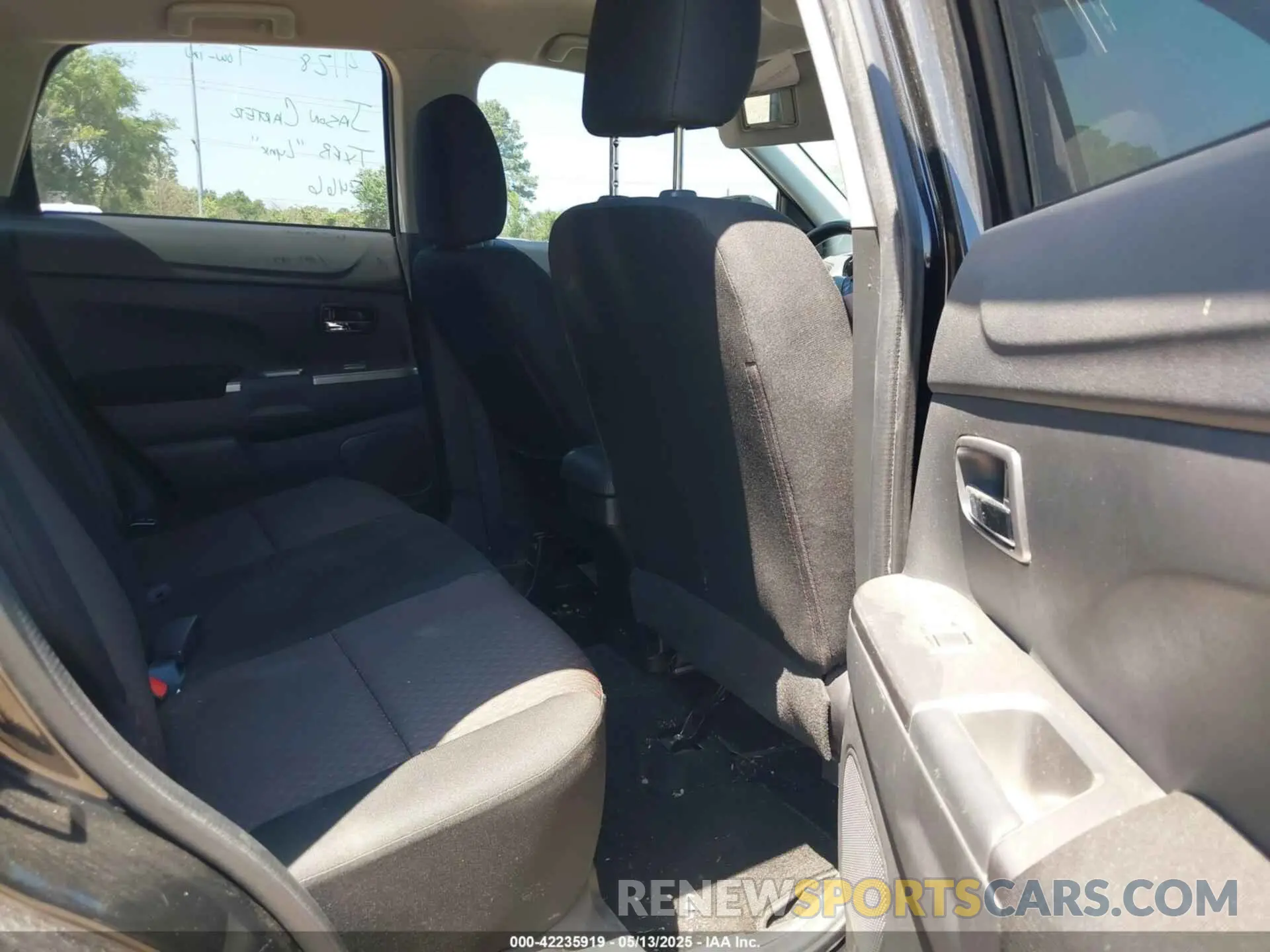 8 Photograph of a damaged car JA4AP3AU3KU027654 MITSUBISHI OUTLANDER SPORT 2019