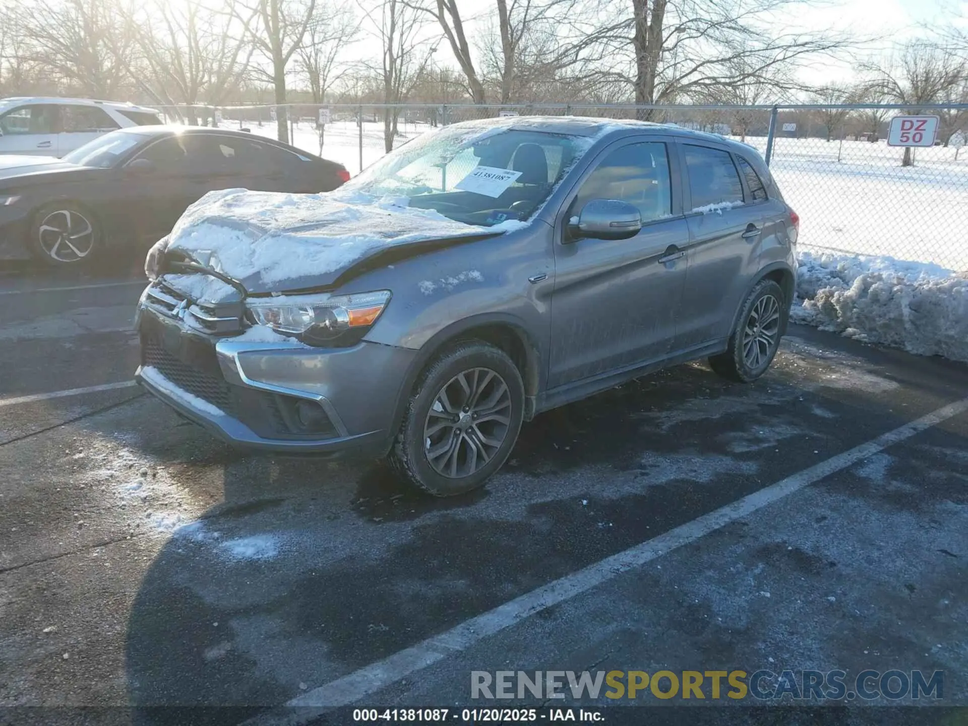 2 Photograph of a damaged car JA4AP3AU3KU029596 MITSUBISHI OUTLANDER SPORT 2019