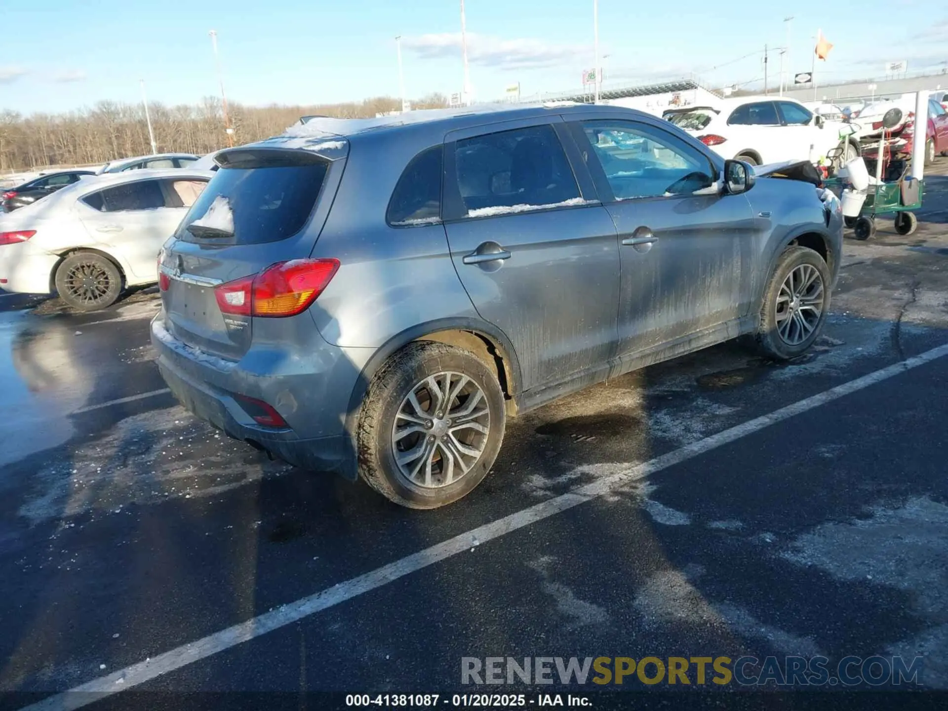 4 Photograph of a damaged car JA4AP3AU3KU029596 MITSUBISHI OUTLANDER SPORT 2019