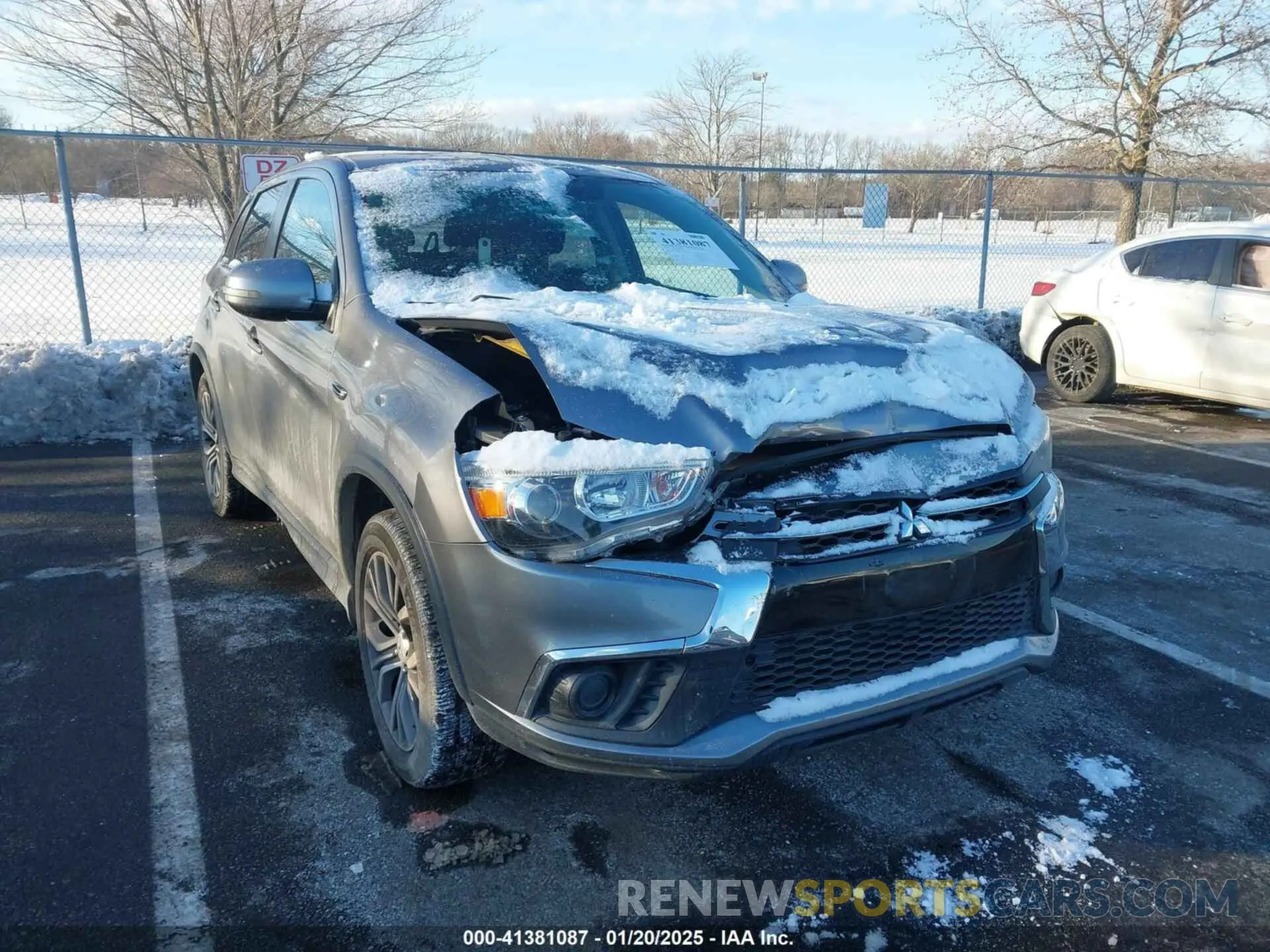 6 Photograph of a damaged car JA4AP3AU3KU029596 MITSUBISHI OUTLANDER SPORT 2019