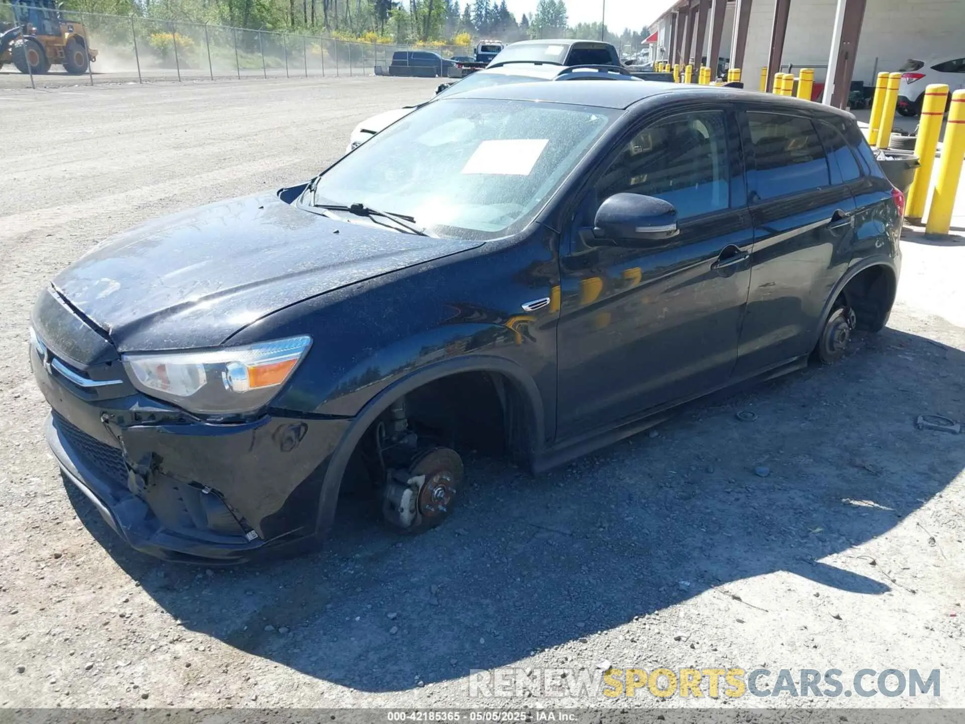 2 Photograph of a damaged car JA4AP3AU4KU017957 MITSUBISHI OUTLANDER SPORT 2019
