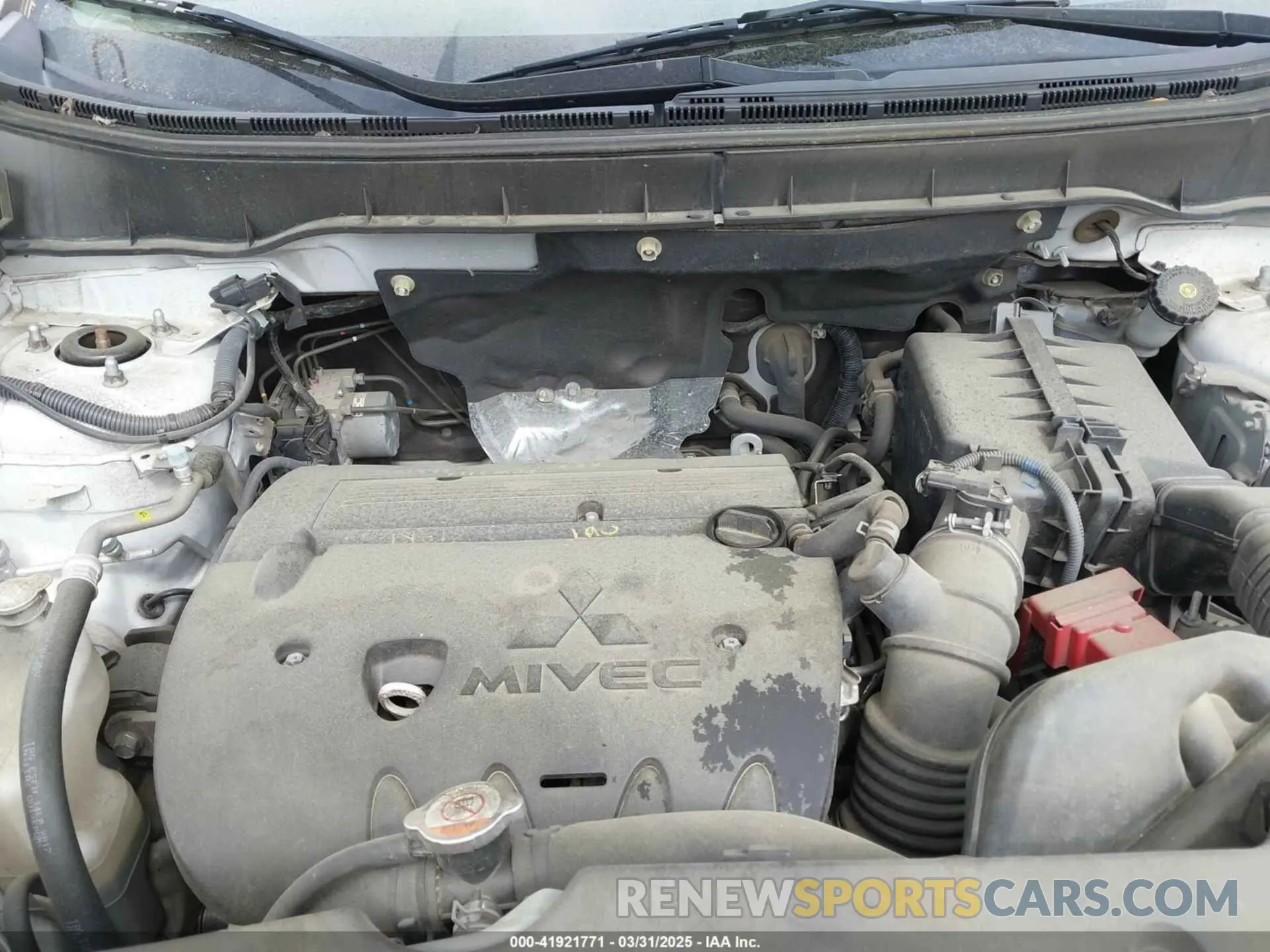 10 Photograph of a damaged car JA4AP3AU4KU021247 MITSUBISHI OUTLANDER SPORT 2019