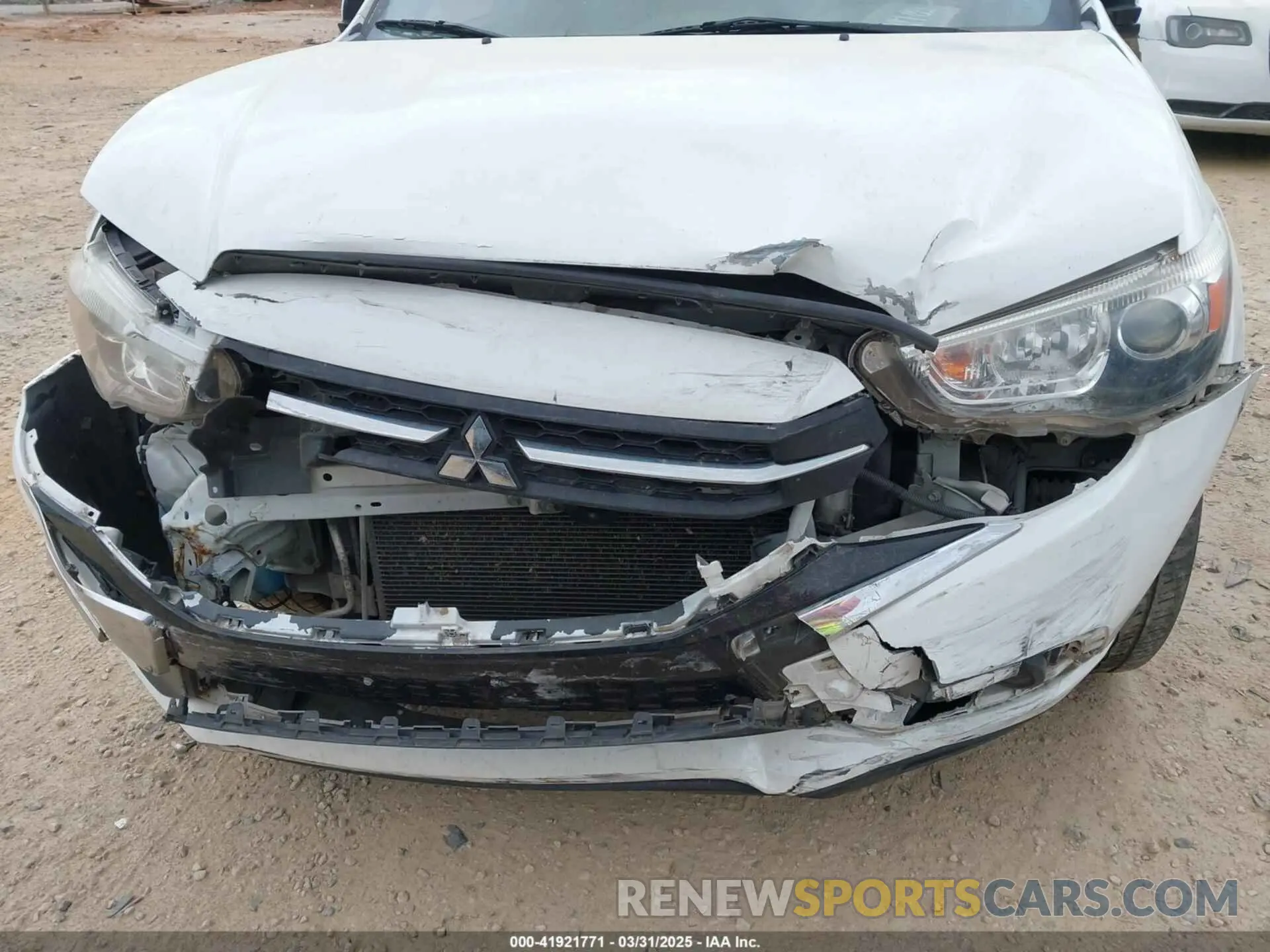 6 Photograph of a damaged car JA4AP3AU4KU021247 MITSUBISHI OUTLANDER SPORT 2019