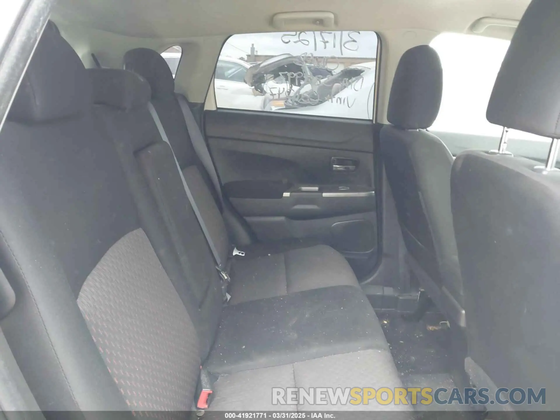 8 Photograph of a damaged car JA4AP3AU4KU021247 MITSUBISHI OUTLANDER SPORT 2019