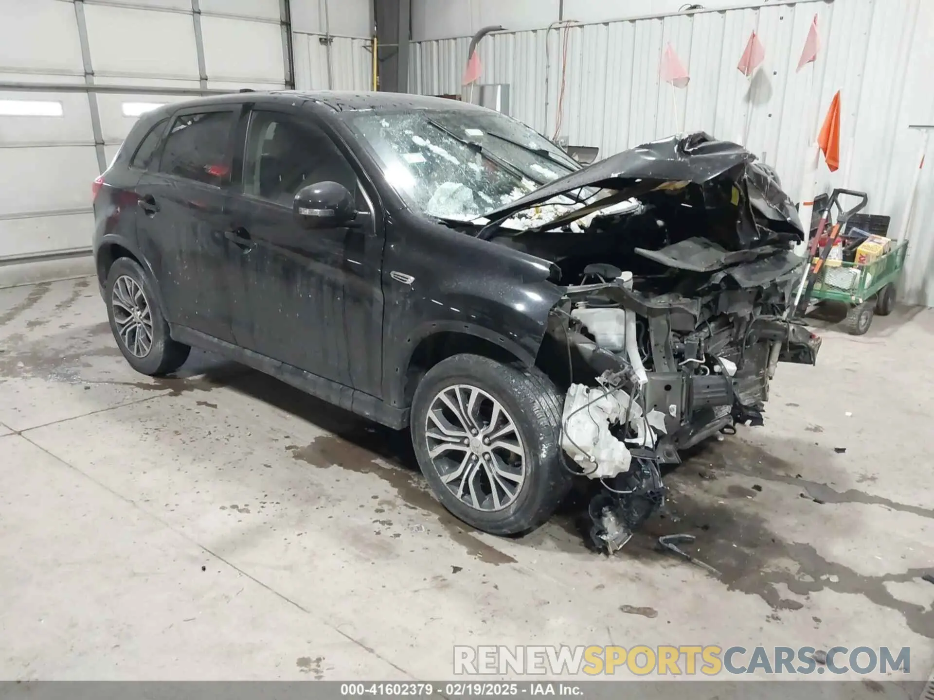 1 Photograph of a damaged car JA4AP3AU5KU005364 MITSUBISHI OUTLANDER SPORT 2019