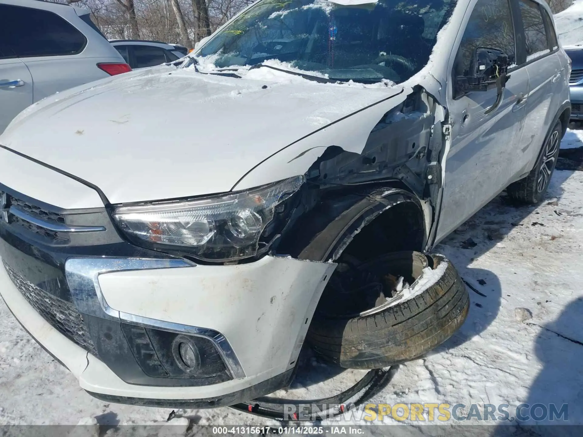 6 Photograph of a damaged car JA4AP3AU5KU008636 MITSUBISHI OUTLANDER SPORT 2019