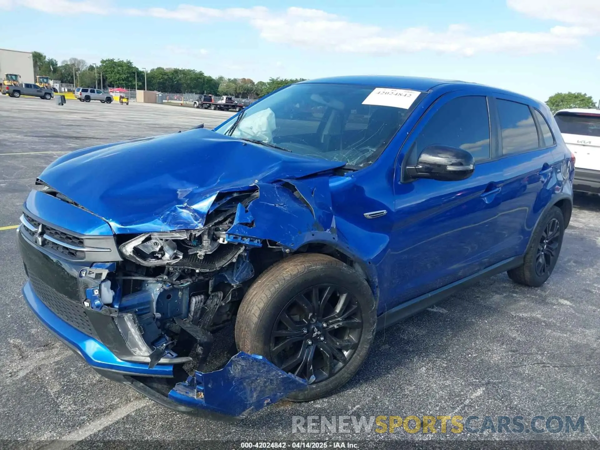 6 Photograph of a damaged car JA4AP3AU5KU009799 MITSUBISHI OUTLANDER SPORT 2019