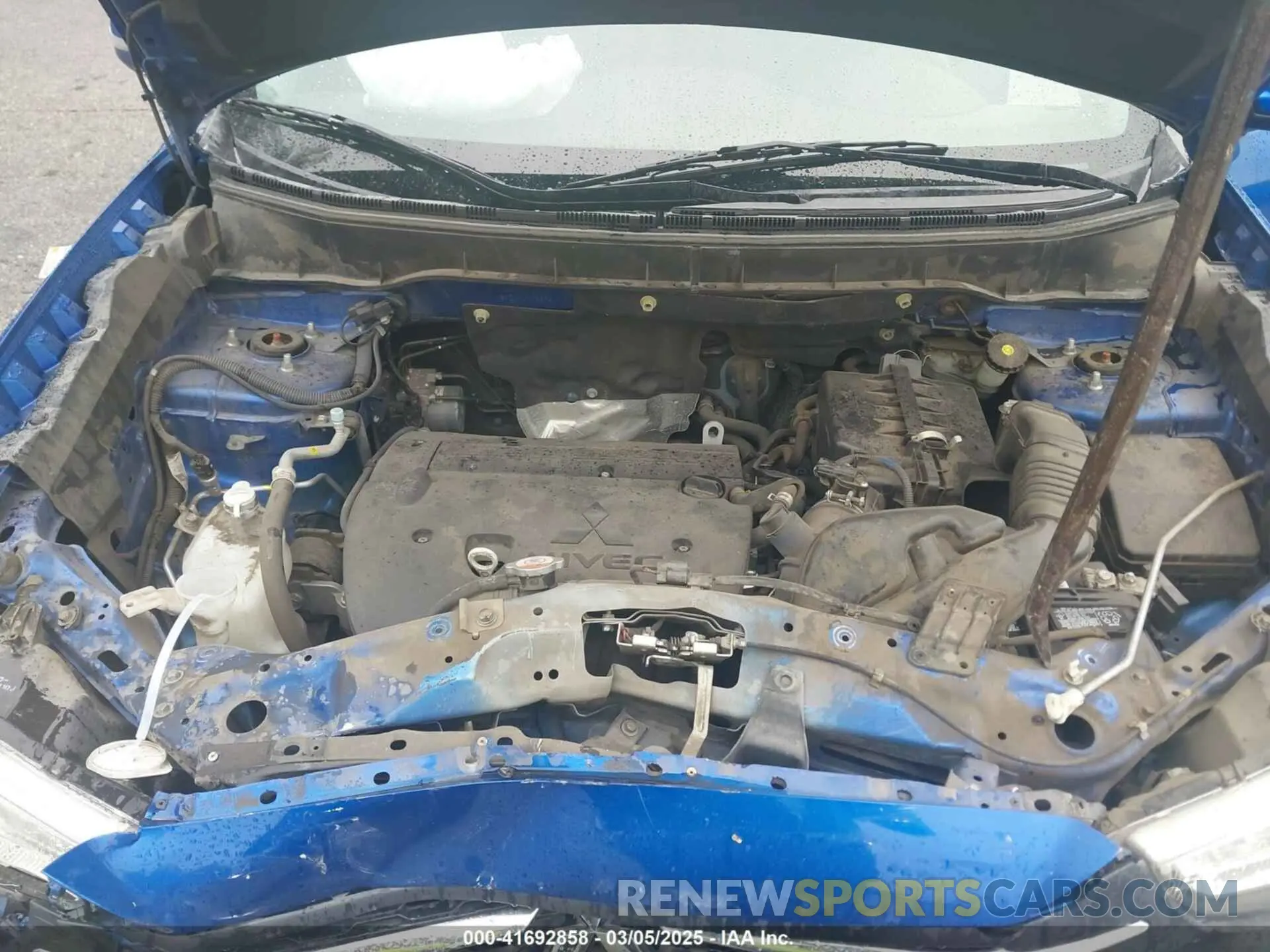 10 Photograph of a damaged car JA4AP3AU6KU002392 MITSUBISHI OUTLANDER SPORT 2019