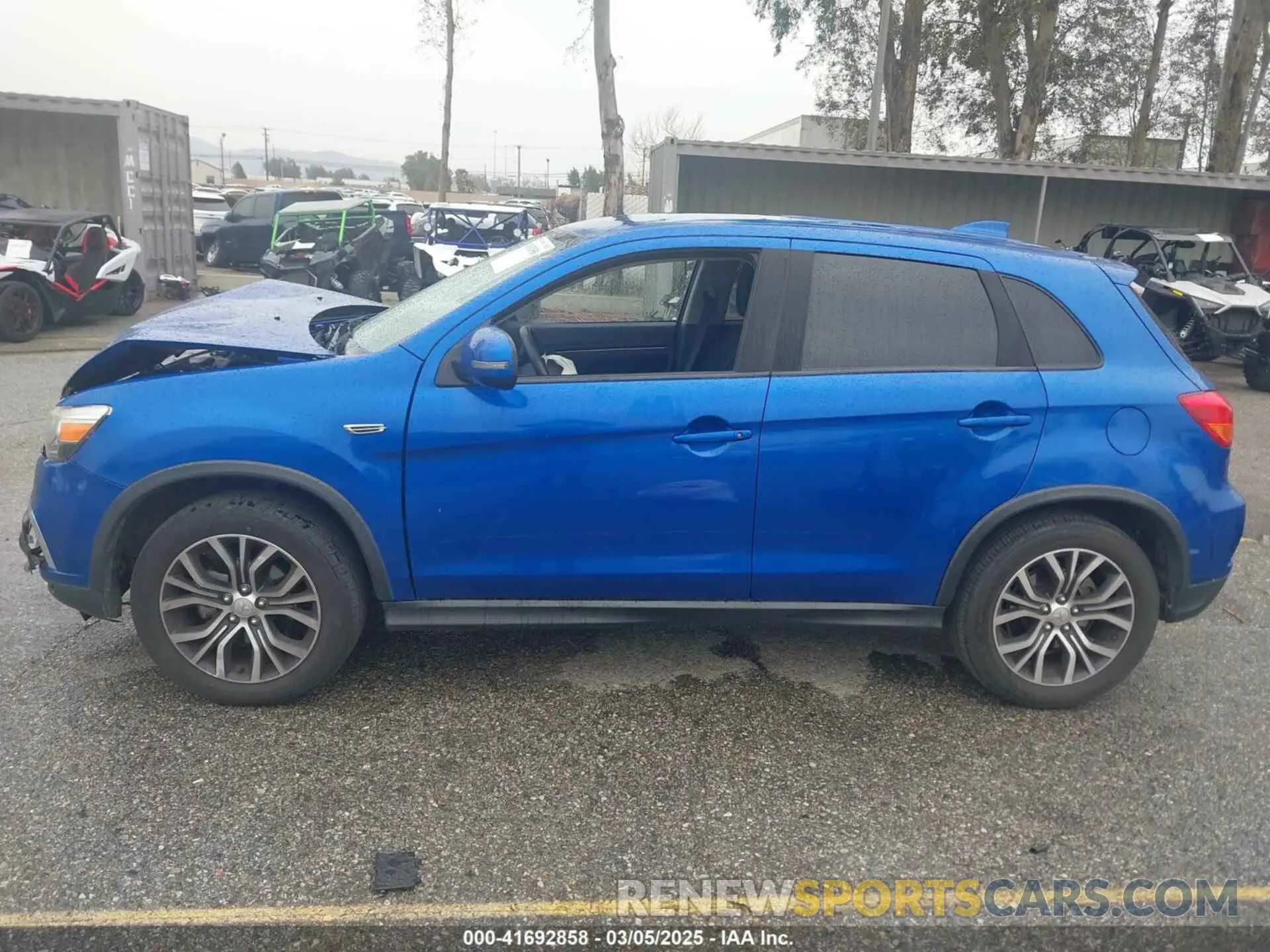 14 Photograph of a damaged car JA4AP3AU6KU002392 MITSUBISHI OUTLANDER SPORT 2019