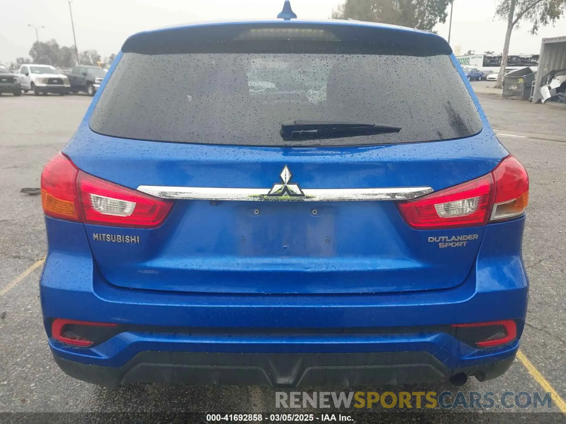 16 Photograph of a damaged car JA4AP3AU6KU002392 MITSUBISHI OUTLANDER SPORT 2019