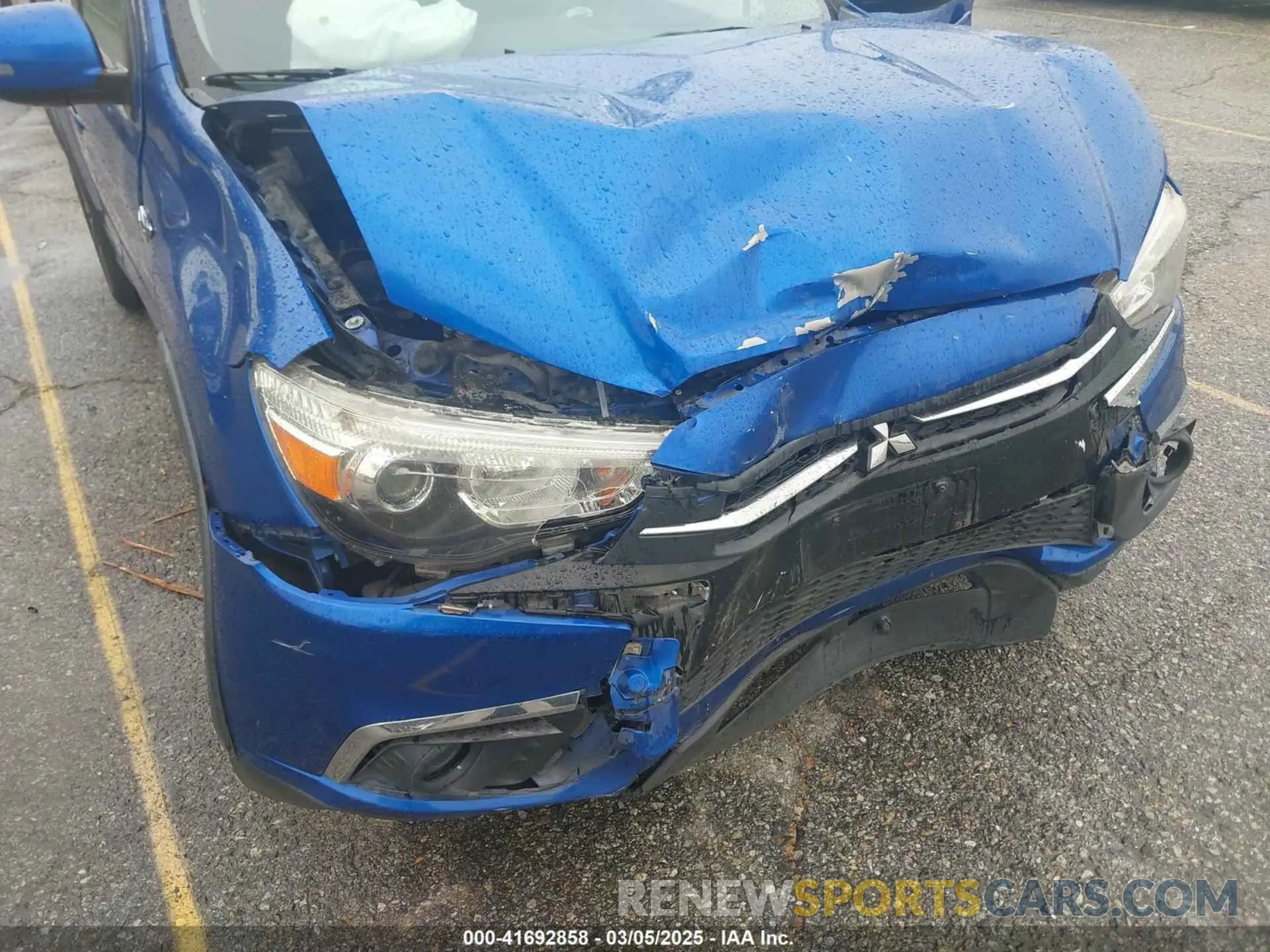 6 Photograph of a damaged car JA4AP3AU6KU002392 MITSUBISHI OUTLANDER SPORT 2019