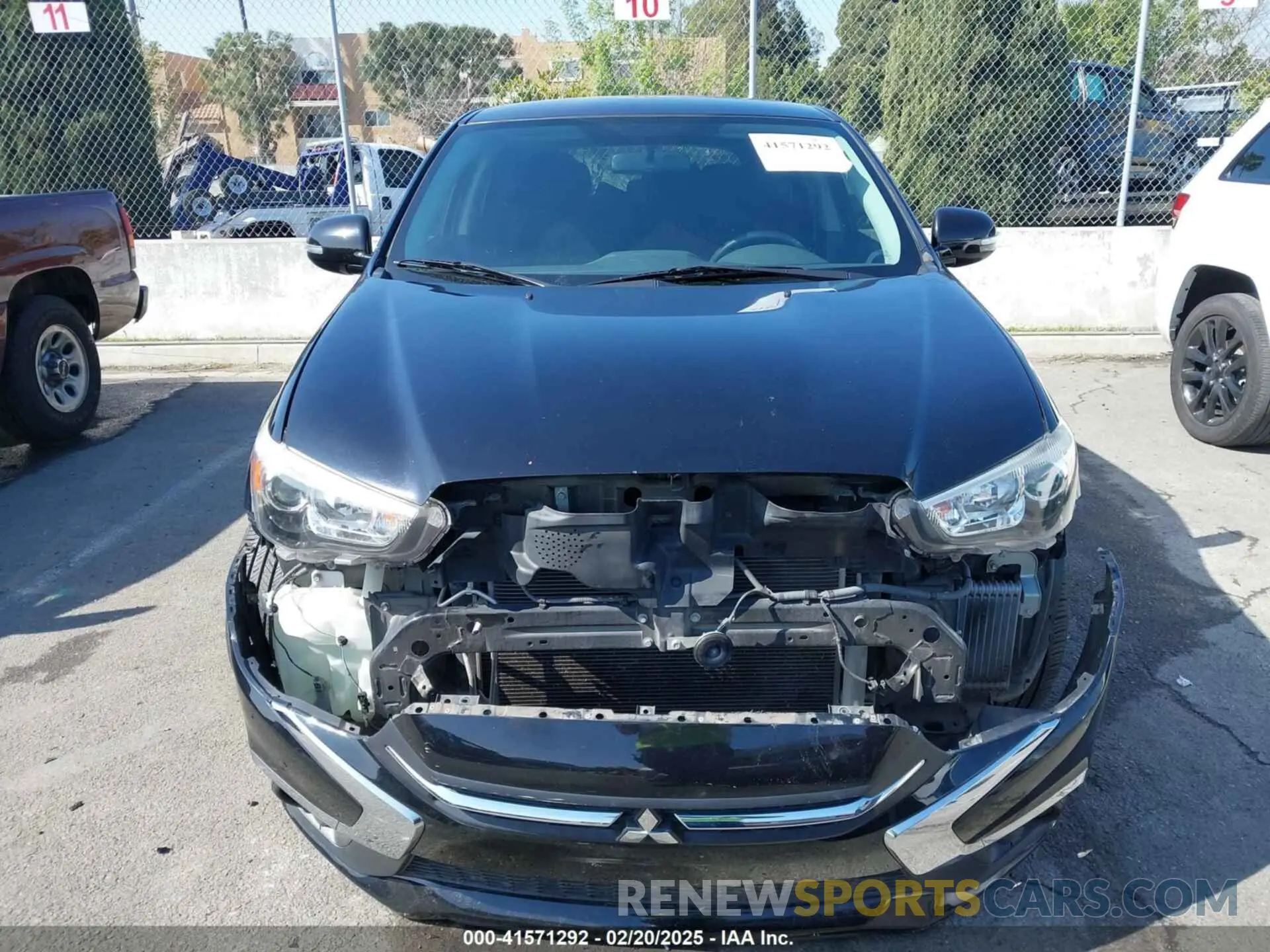 13 Photograph of a damaged car JA4AP3AU6KU012517 MITSUBISHI OUTLANDER SPORT 2019