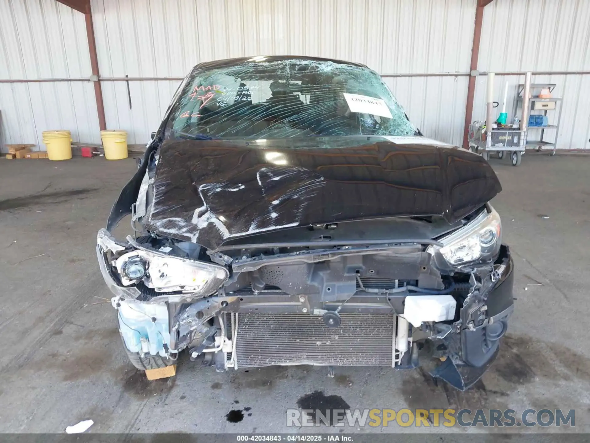 11 Photograph of a damaged car JA4AP3AU6KU013215 MITSUBISHI OUTLANDER SPORT 2019