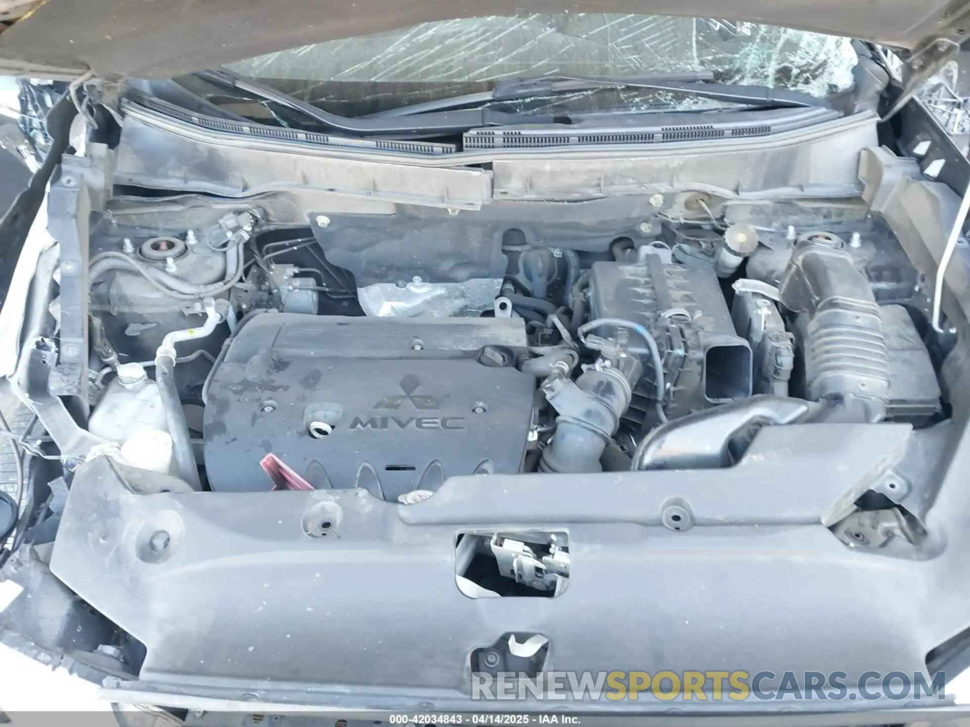 9 Photograph of a damaged car JA4AP3AU6KU013215 MITSUBISHI OUTLANDER SPORT 2019