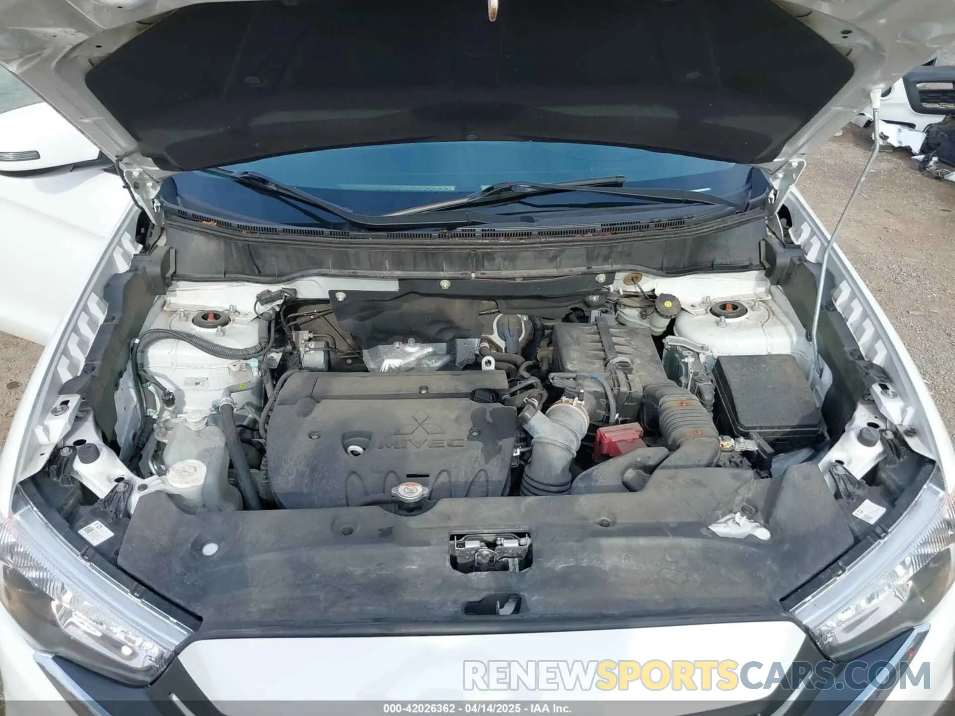10 Photograph of a damaged car JA4AP3AU6KU018494 MITSUBISHI OUTLANDER SPORT 2019
