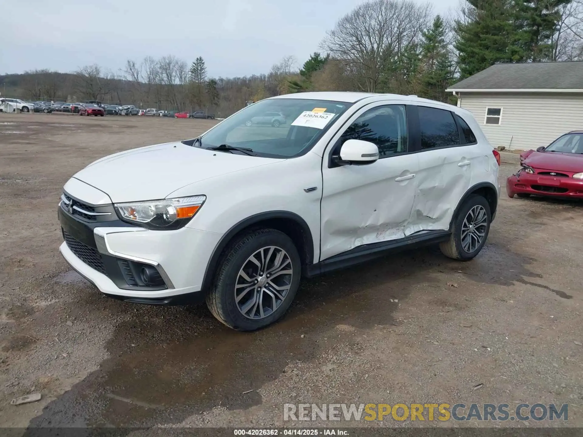 2 Photograph of a damaged car JA4AP3AU6KU018494 MITSUBISHI OUTLANDER SPORT 2019
