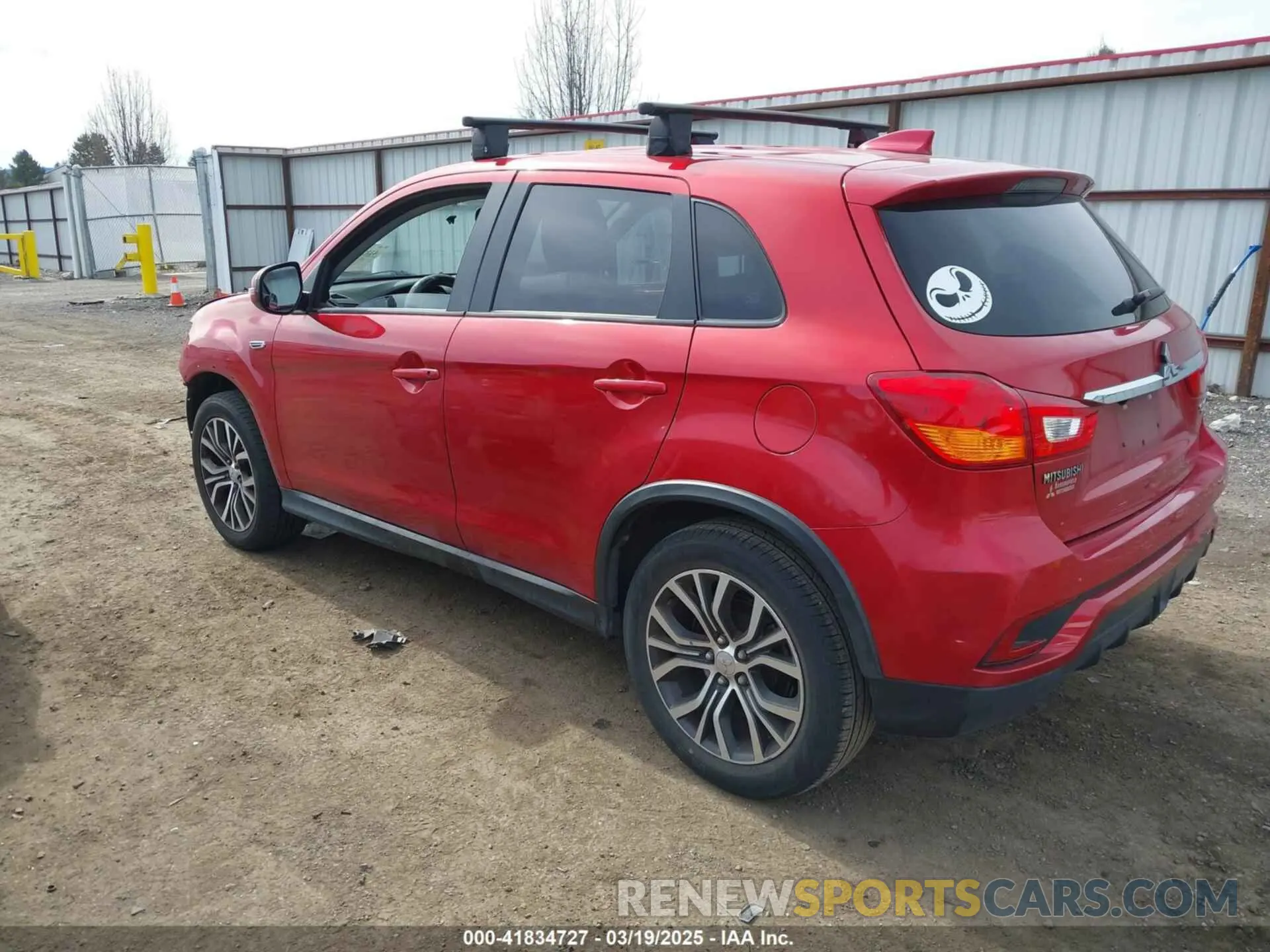 3 Photograph of a damaged car JA4AP3AU6KU019046 MITSUBISHI OUTLANDER SPORT 2019
