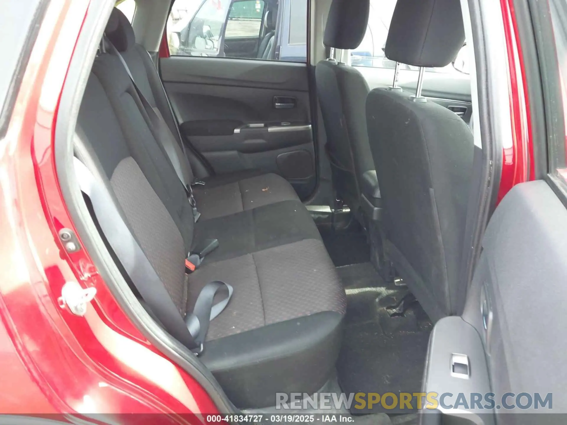 8 Photograph of a damaged car JA4AP3AU6KU019046 MITSUBISHI OUTLANDER SPORT 2019