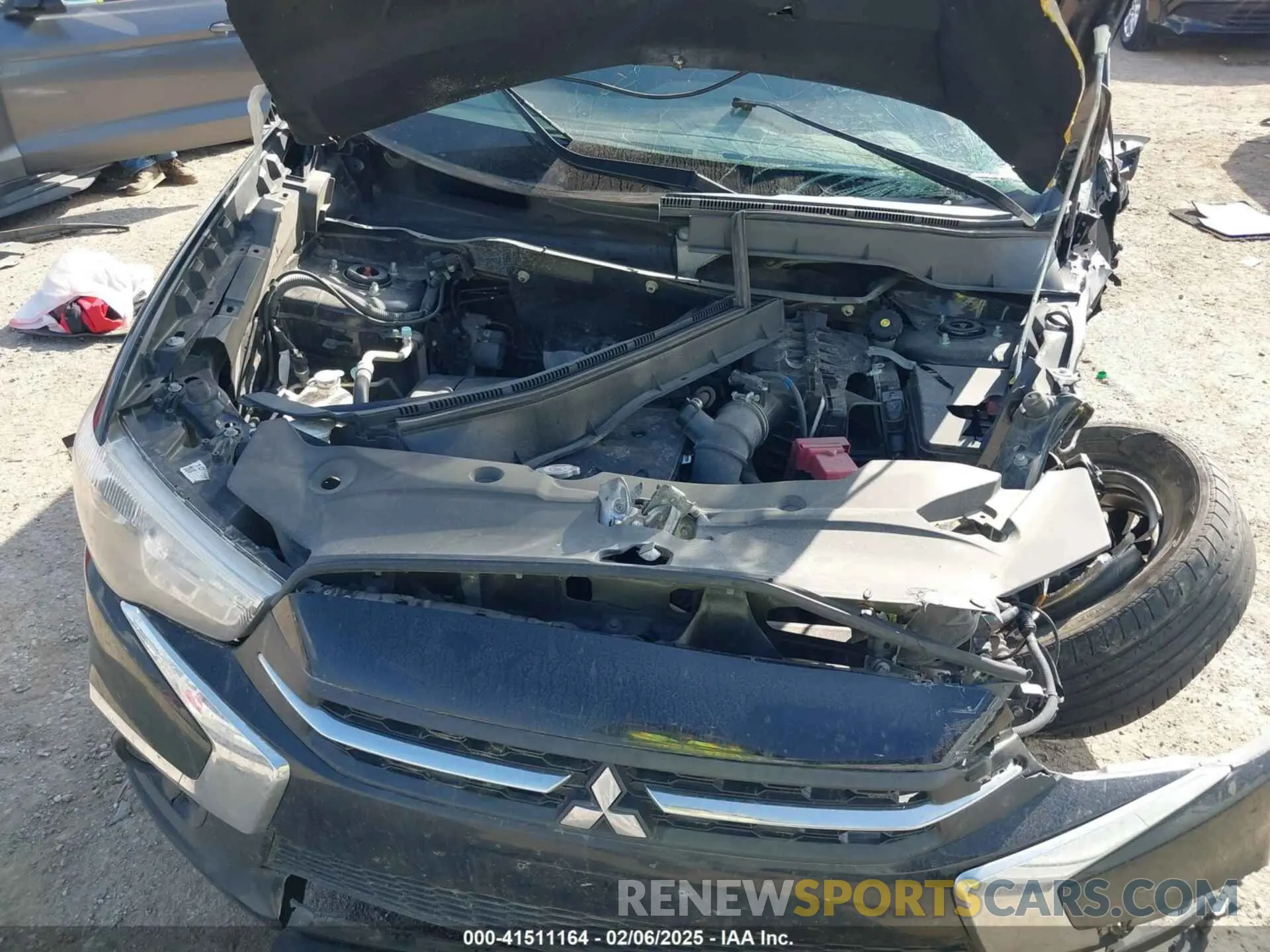 10 Photograph of a damaged car JA4AP3AU6KU030886 MITSUBISHI OUTLANDER SPORT 2019