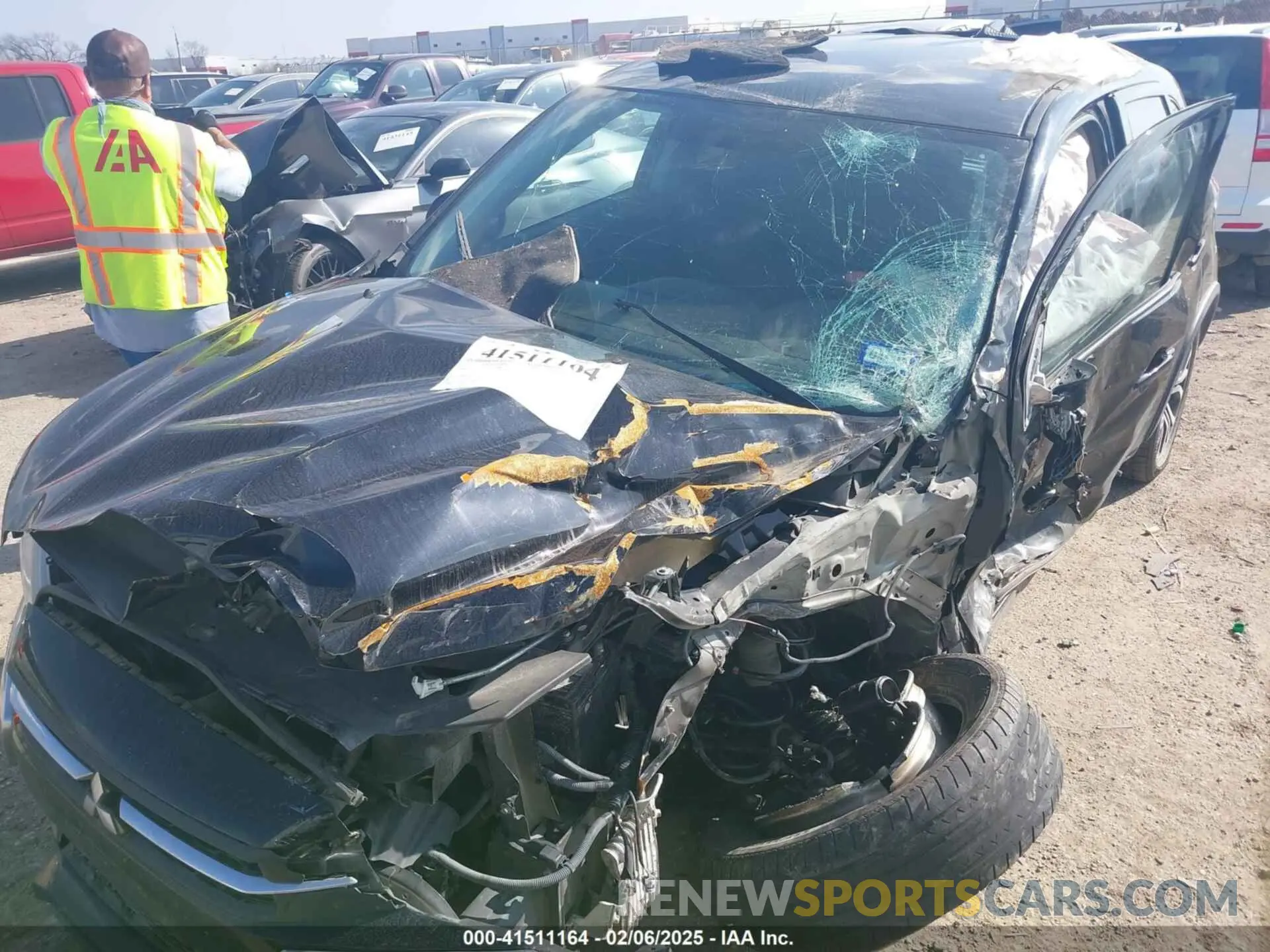 2 Photograph of a damaged car JA4AP3AU6KU030886 MITSUBISHI OUTLANDER SPORT 2019