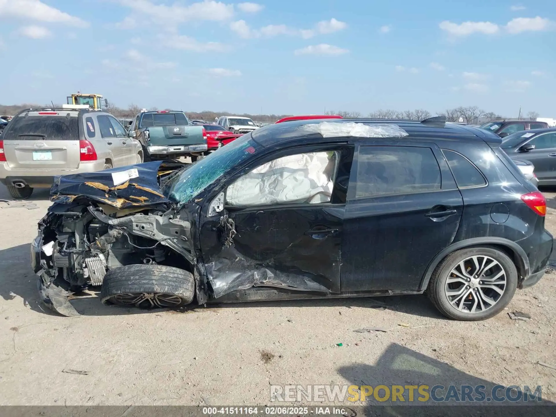 6 Photograph of a damaged car JA4AP3AU6KU030886 MITSUBISHI OUTLANDER SPORT 2019