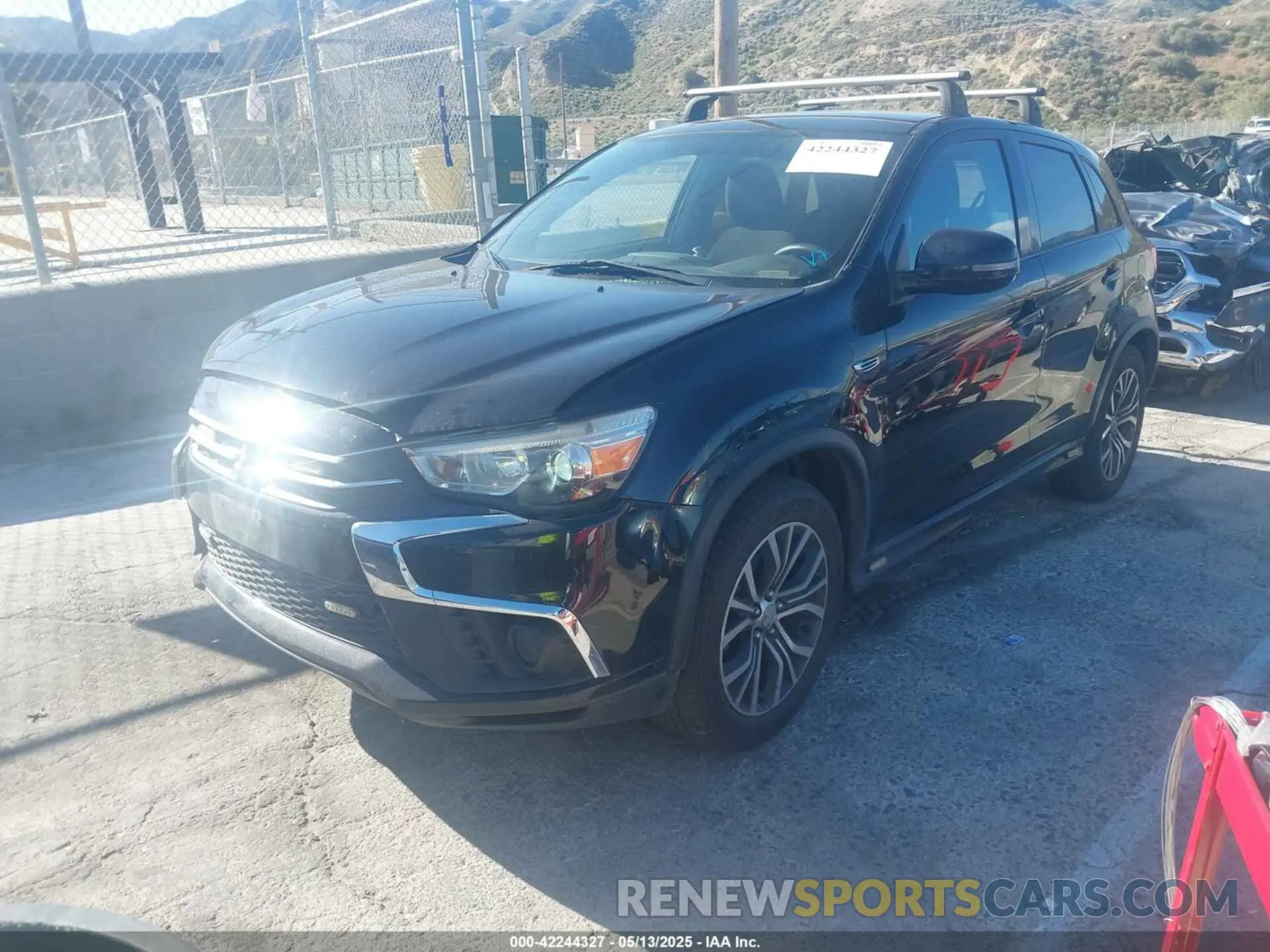 2 Photograph of a damaged car JA4AP3AU7KU021503 MITSUBISHI OUTLANDER SPORT 2019