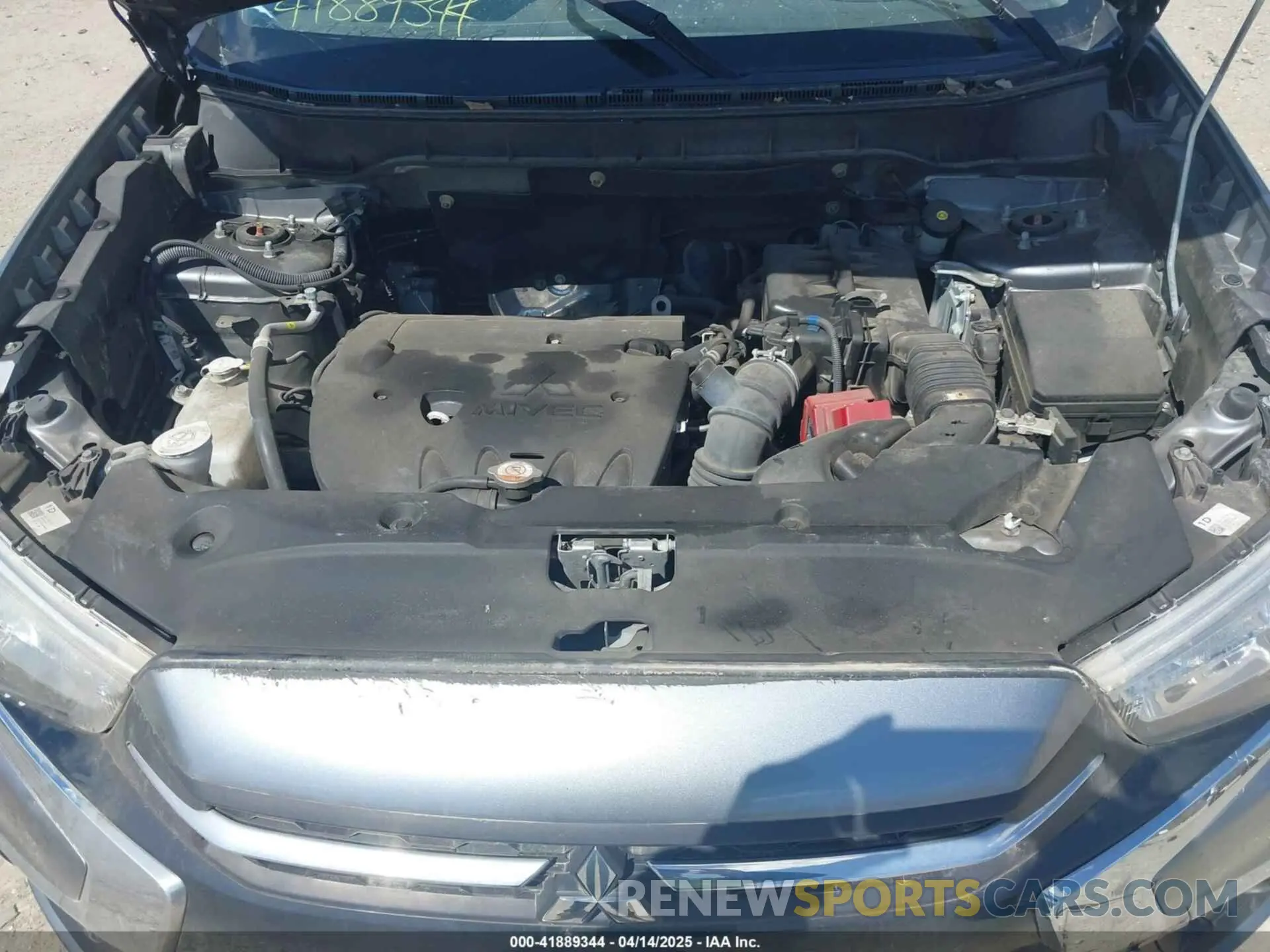 10 Photograph of a damaged car JA4AP3AU7KU033604 MITSUBISHI OUTLANDER SPORT 2019