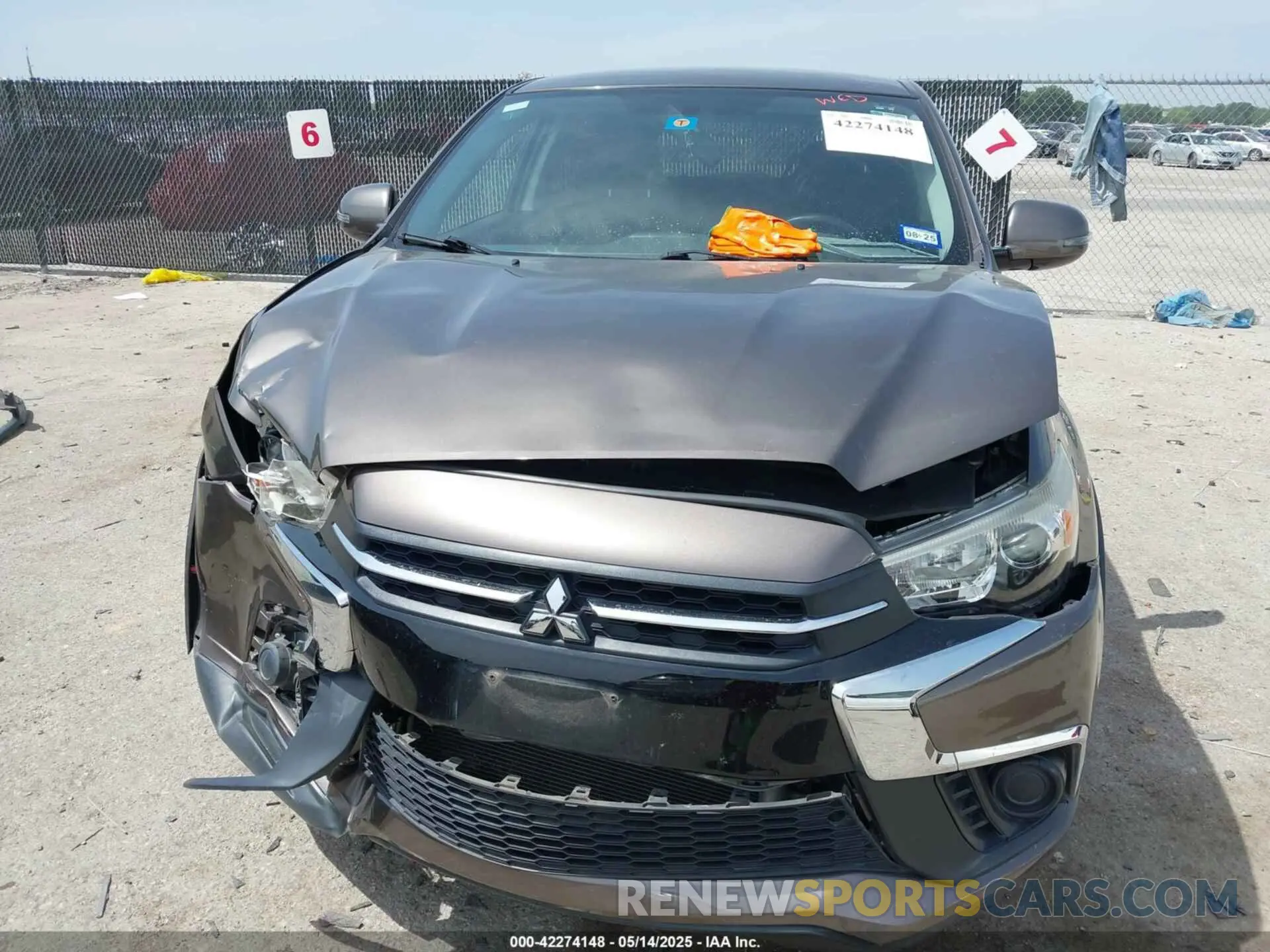 12 Photograph of a damaged car JA4AP3AU8KU018481 MITSUBISHI OUTLANDER SPORT 2019
