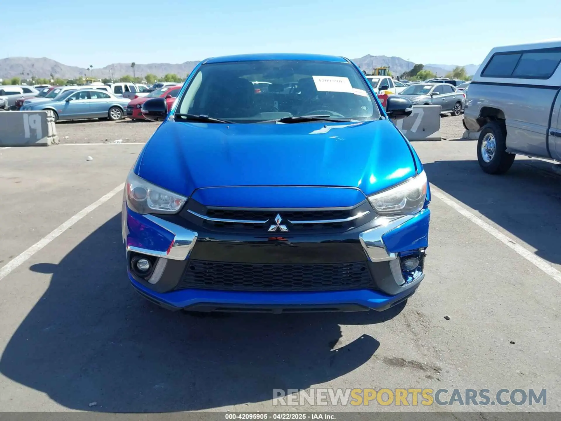 12 Photograph of a damaged car JA4AP3AU8KU025396 MITSUBISHI OUTLANDER SPORT 2019