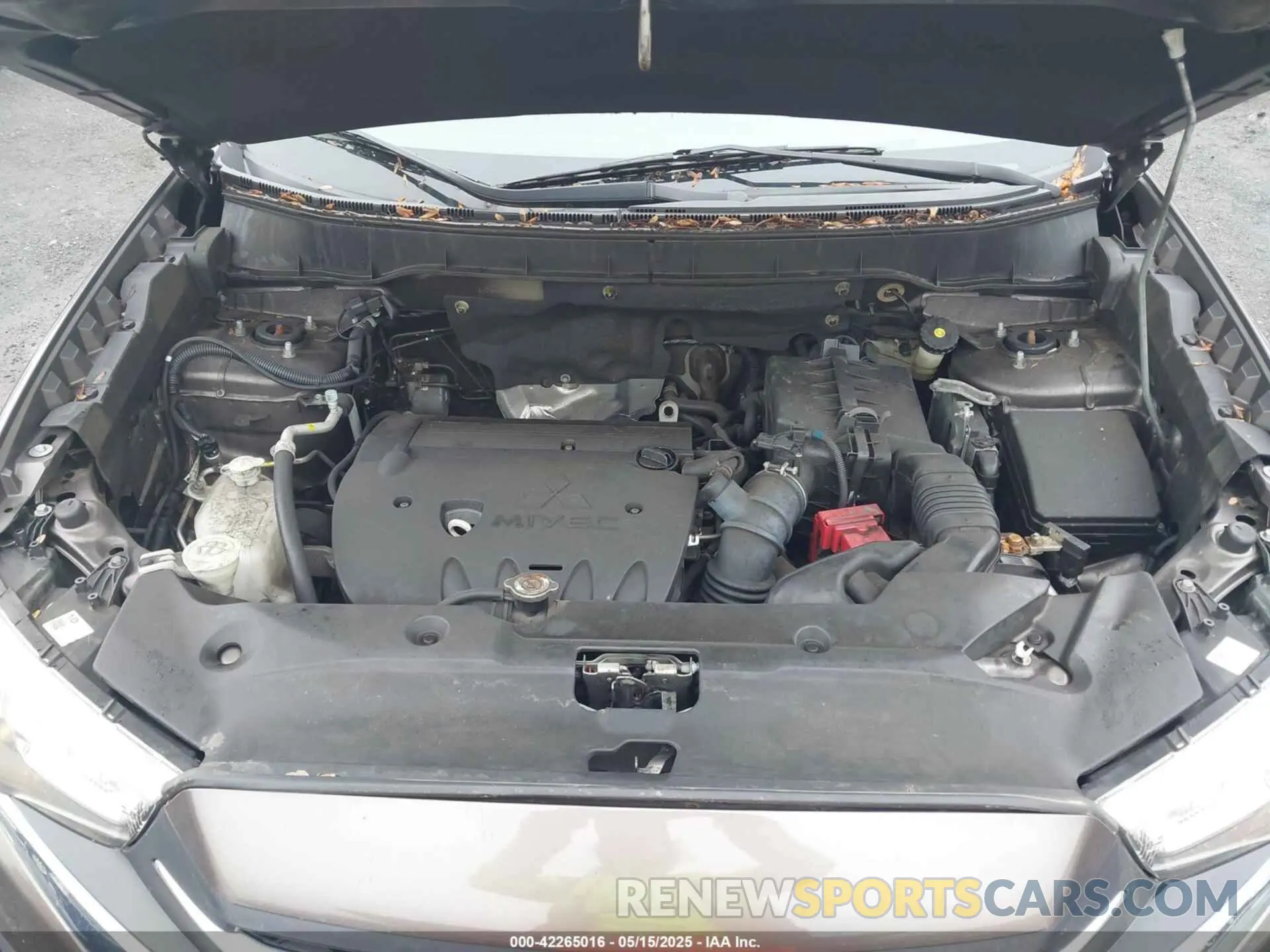 10 Photograph of a damaged car JA4AP3AU8KU029559 MITSUBISHI OUTLANDER SPORT 2019