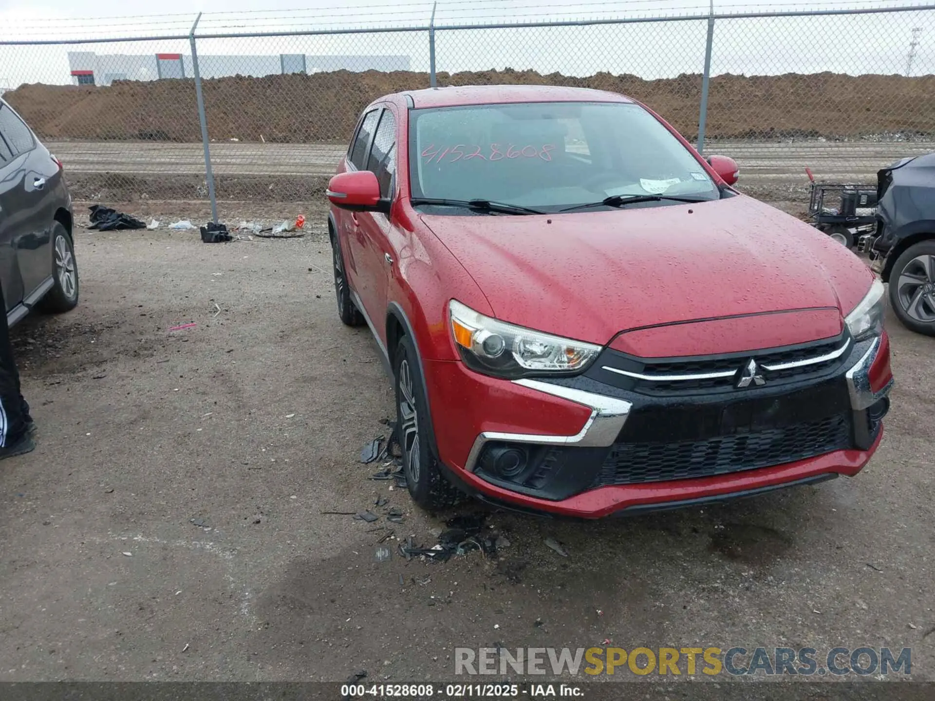 1 Photograph of a damaged car JA4AP3AU9KU005657 MITSUBISHI OUTLANDER SPORT 2019